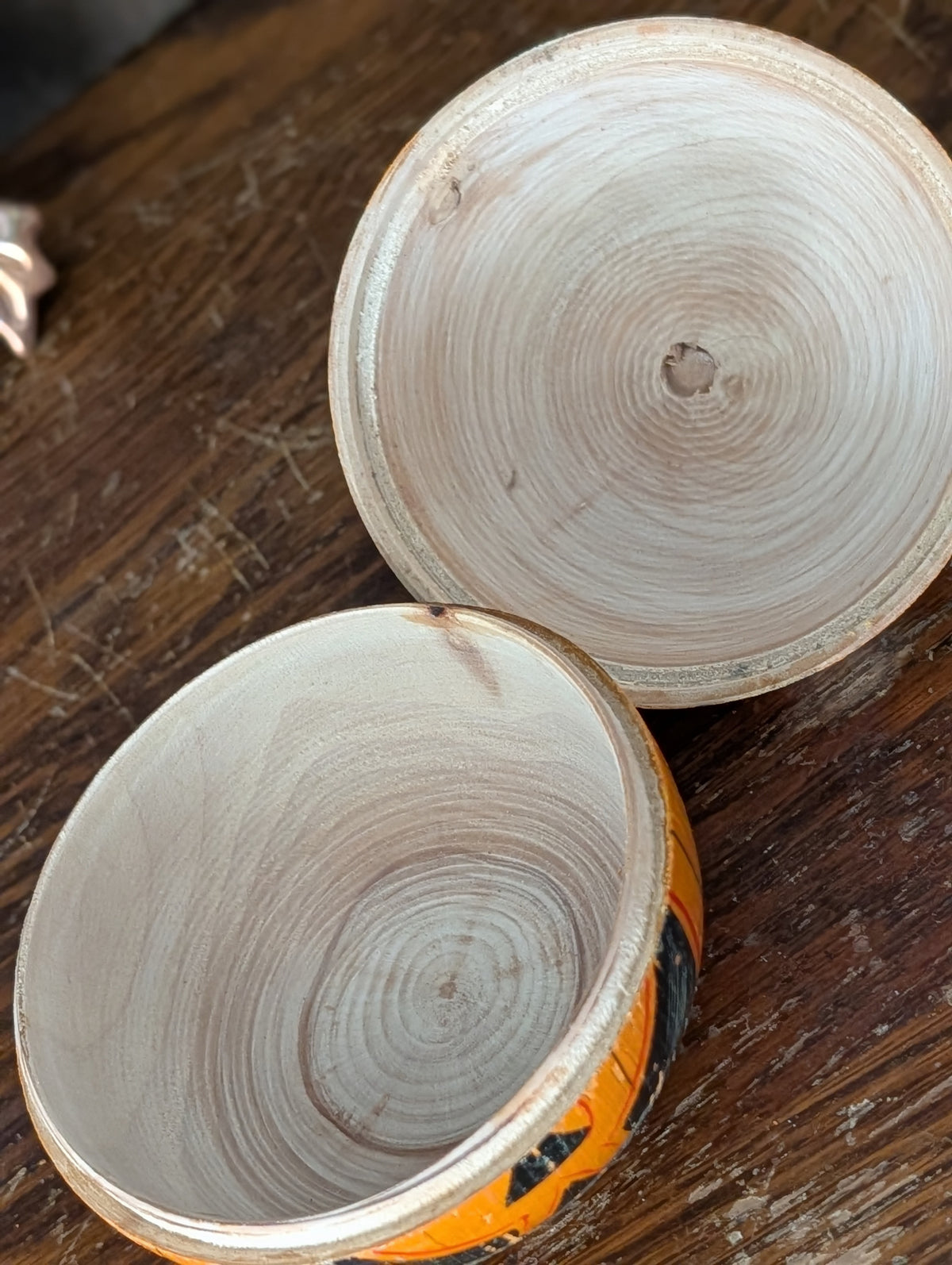 Wood pumpkin