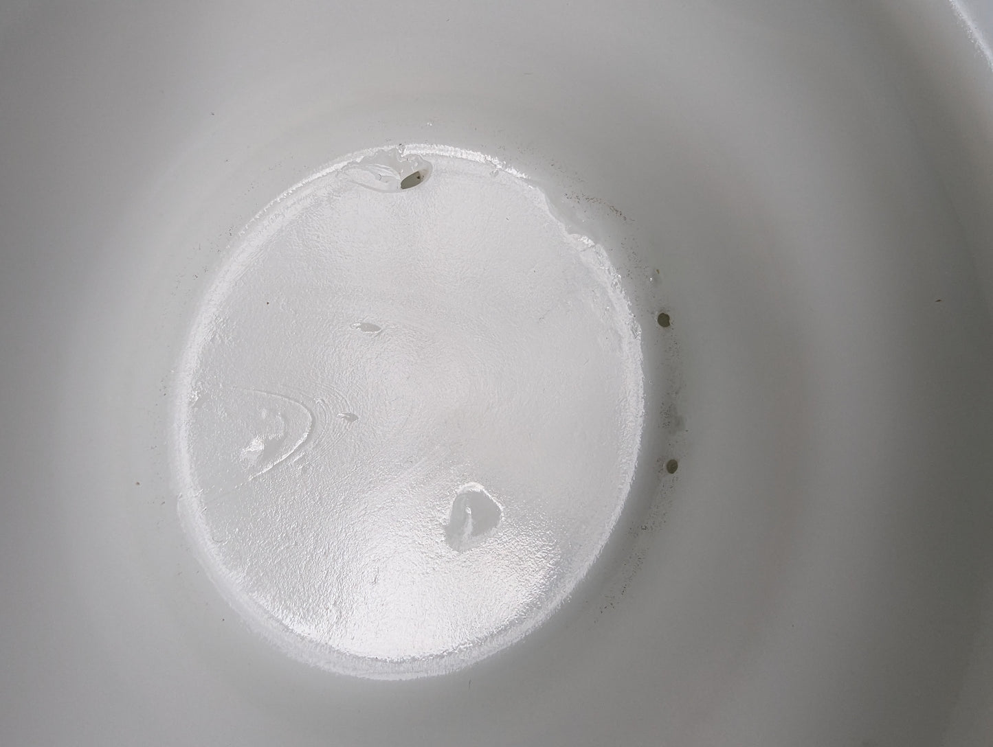 Milk glass pedestal dish