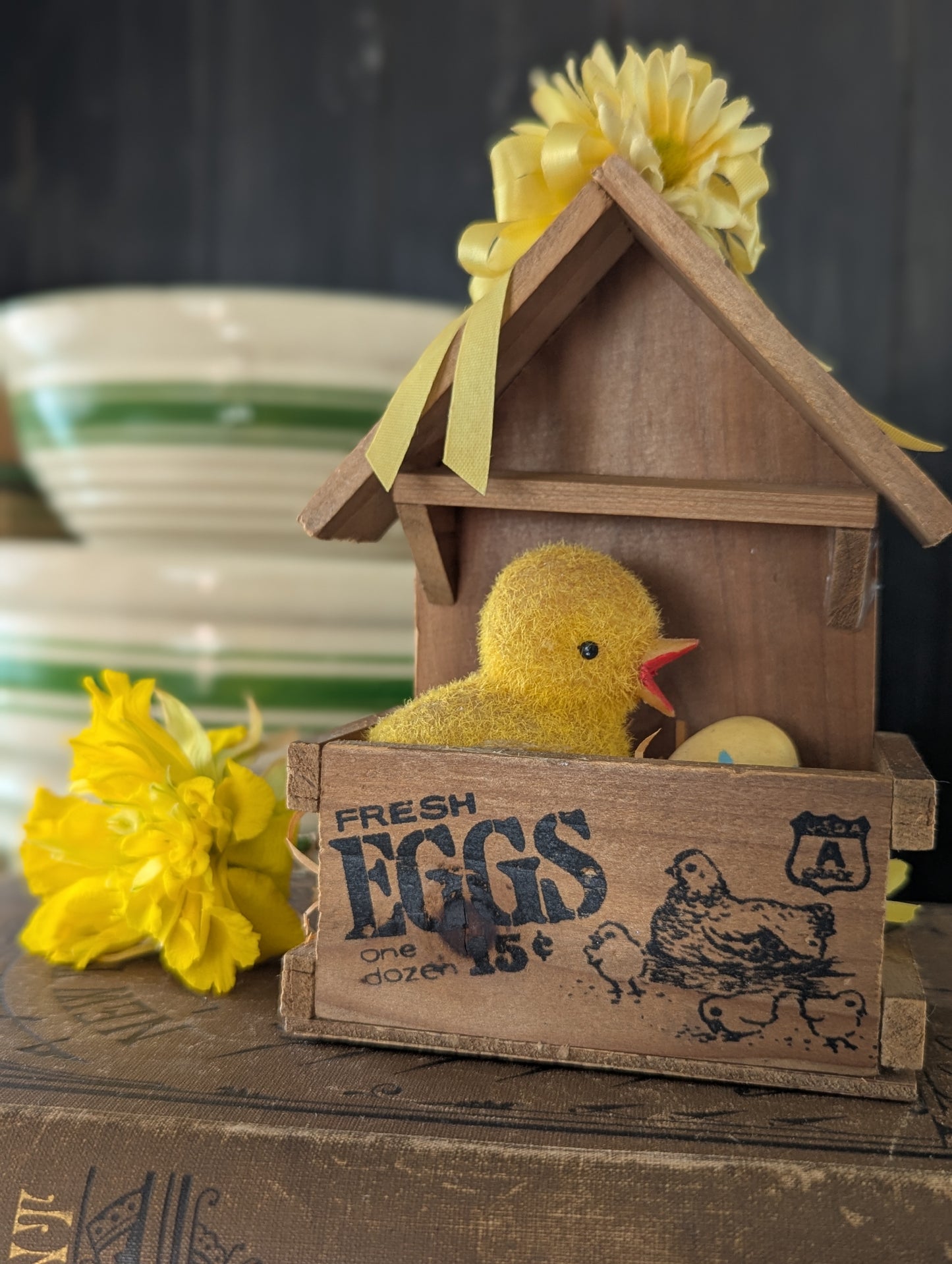Springtime chick