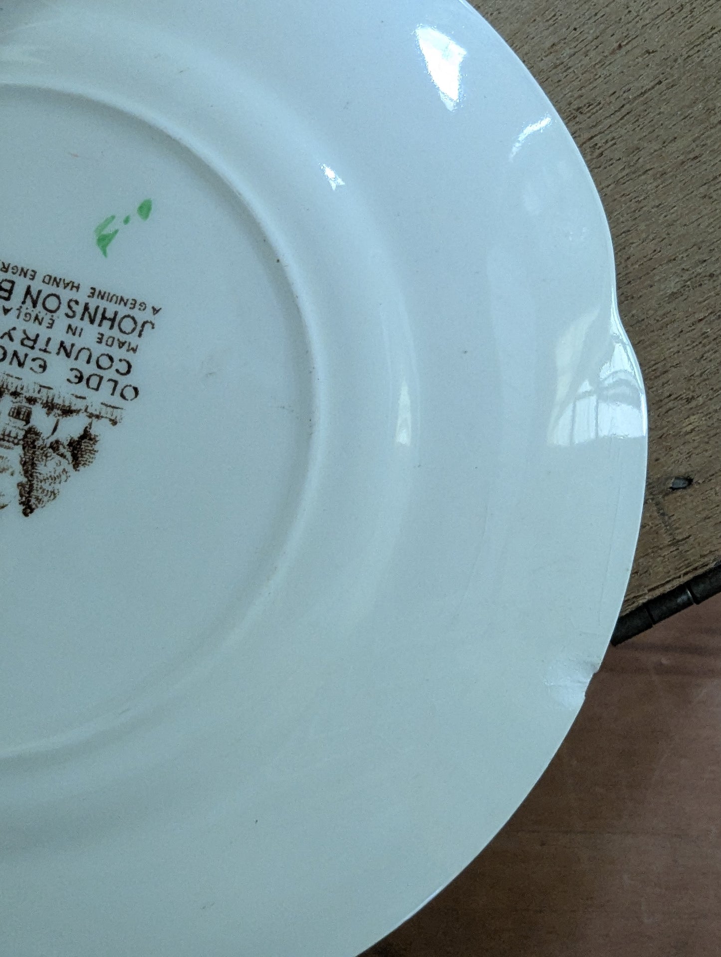 Lot of Johnson Bros Ironstone brown transferware