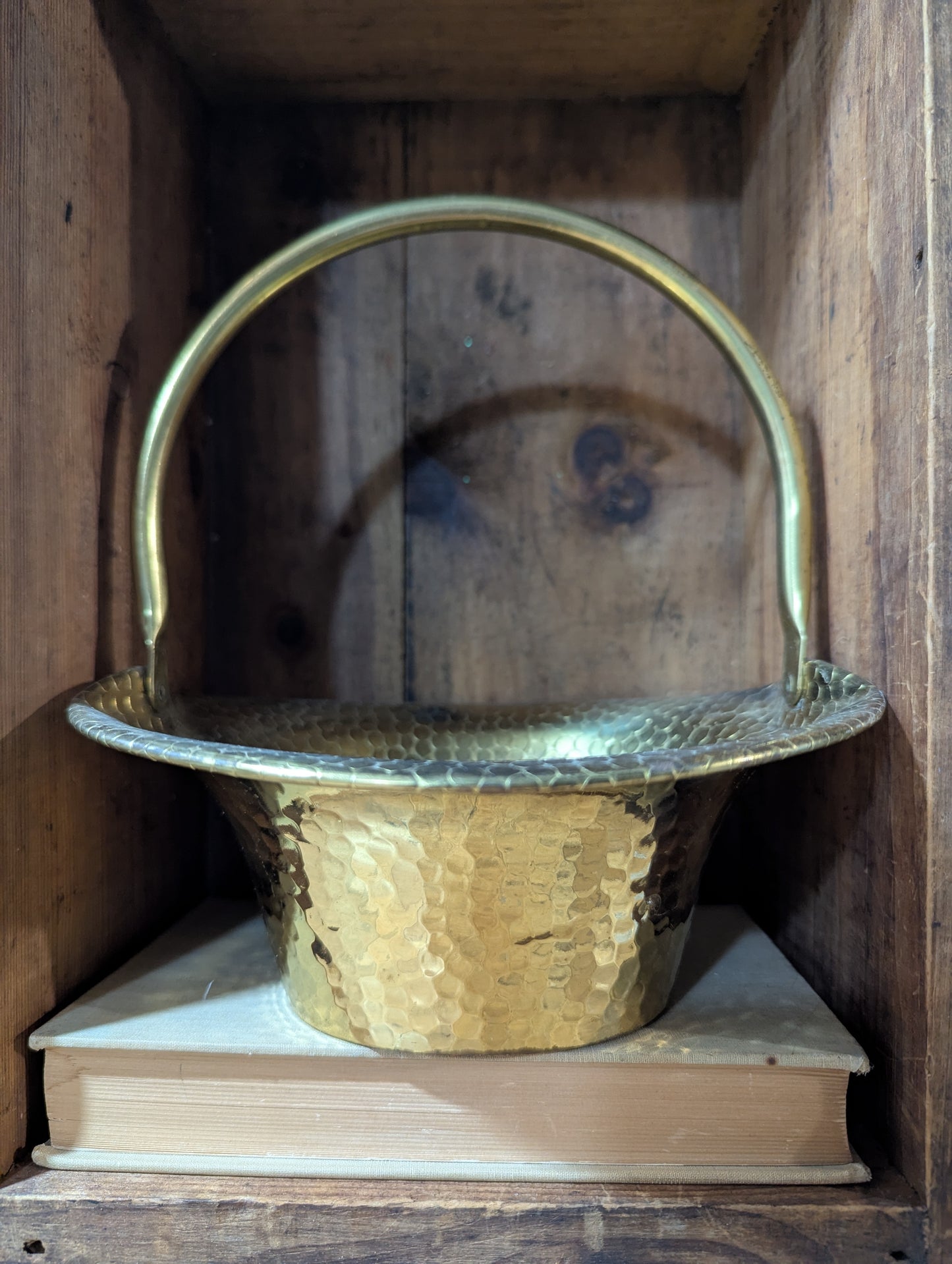 Set of 3 brass vessels