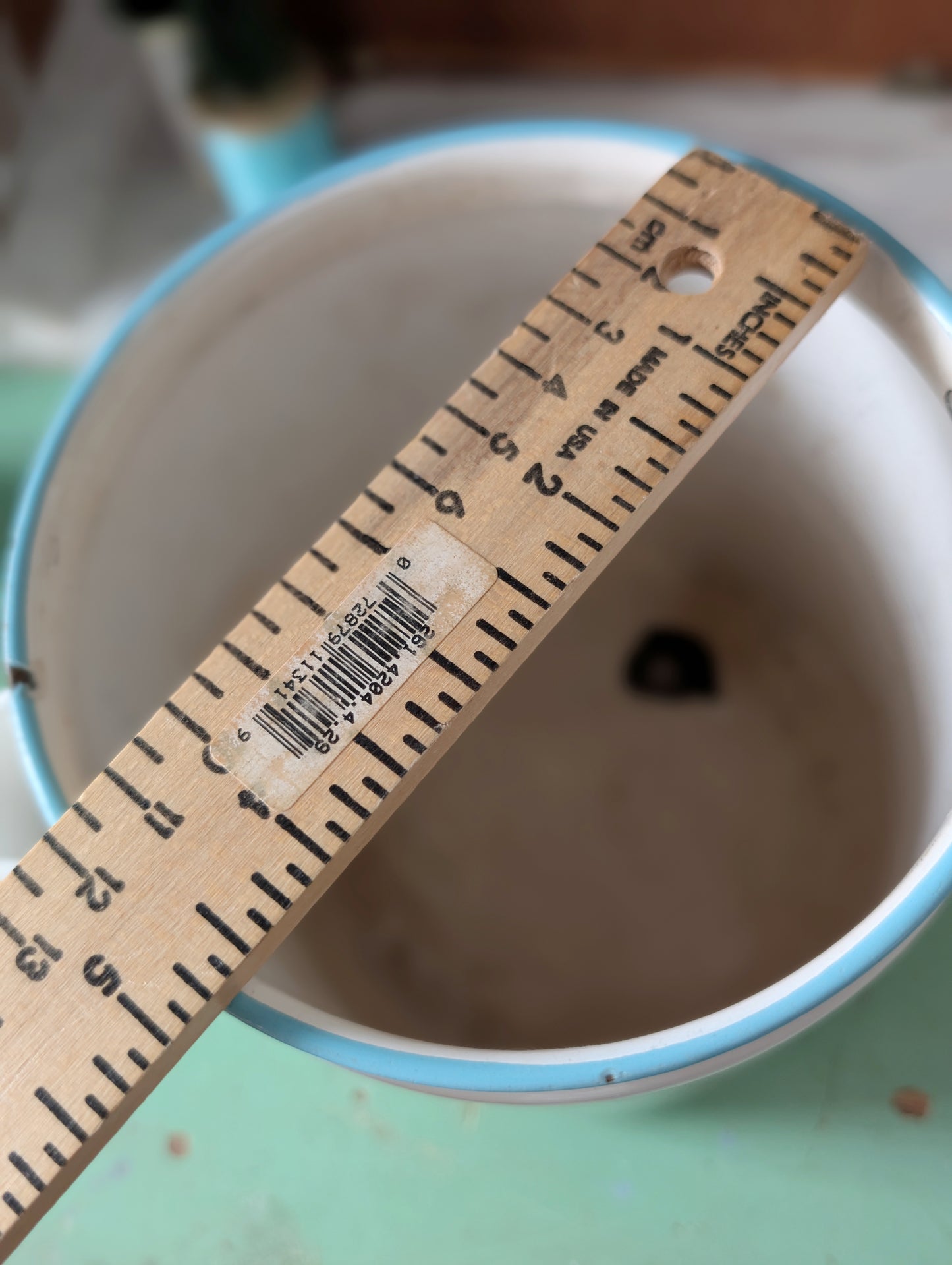 Enamel coffee pot