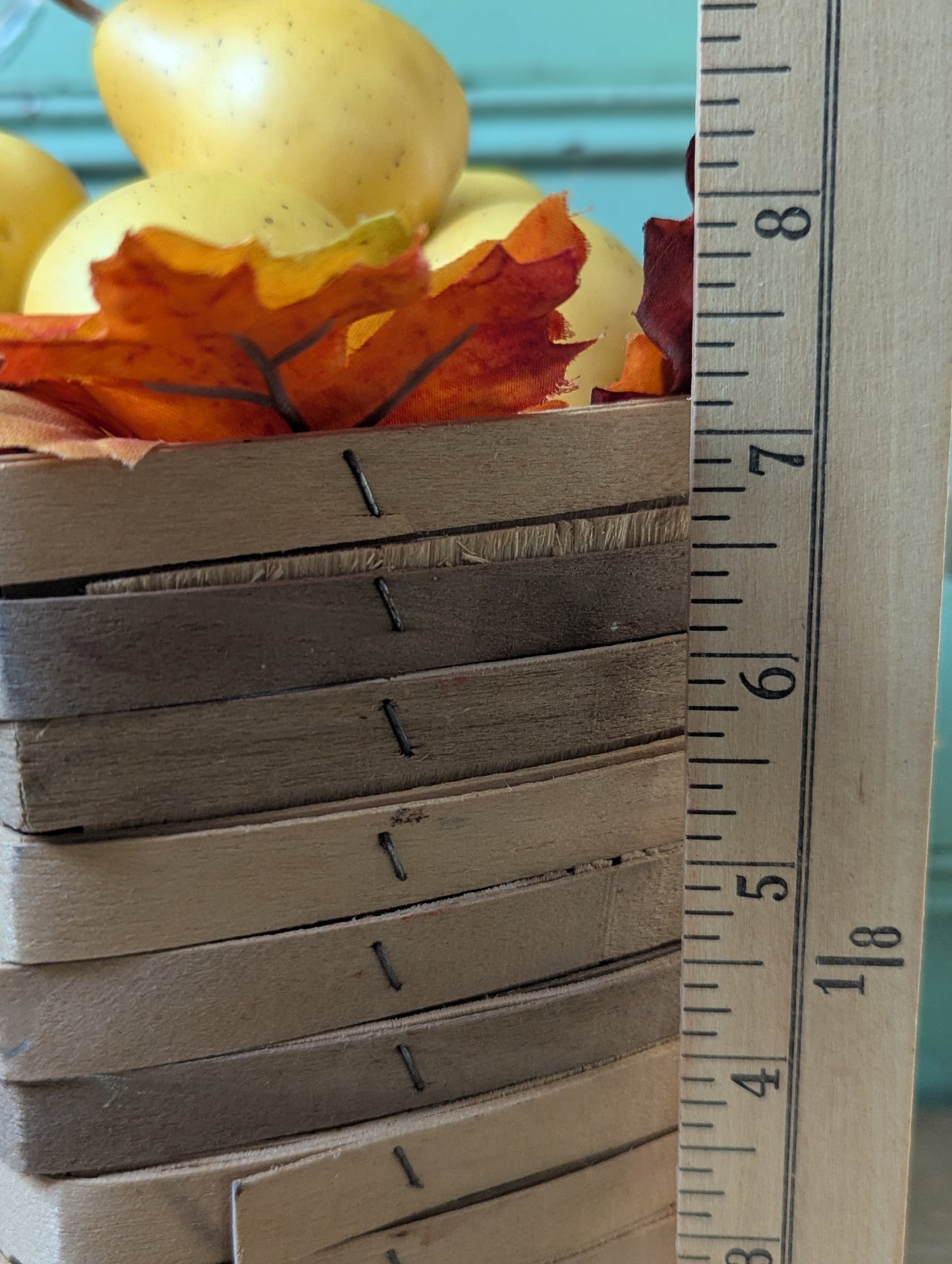 Set of nine quart berry baskets