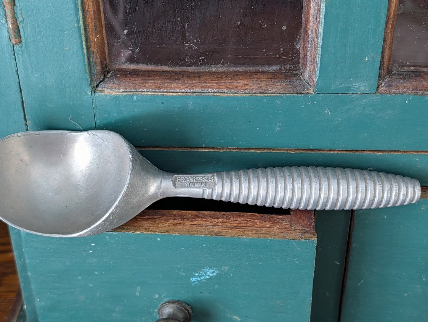 Pair of ice cream scoops