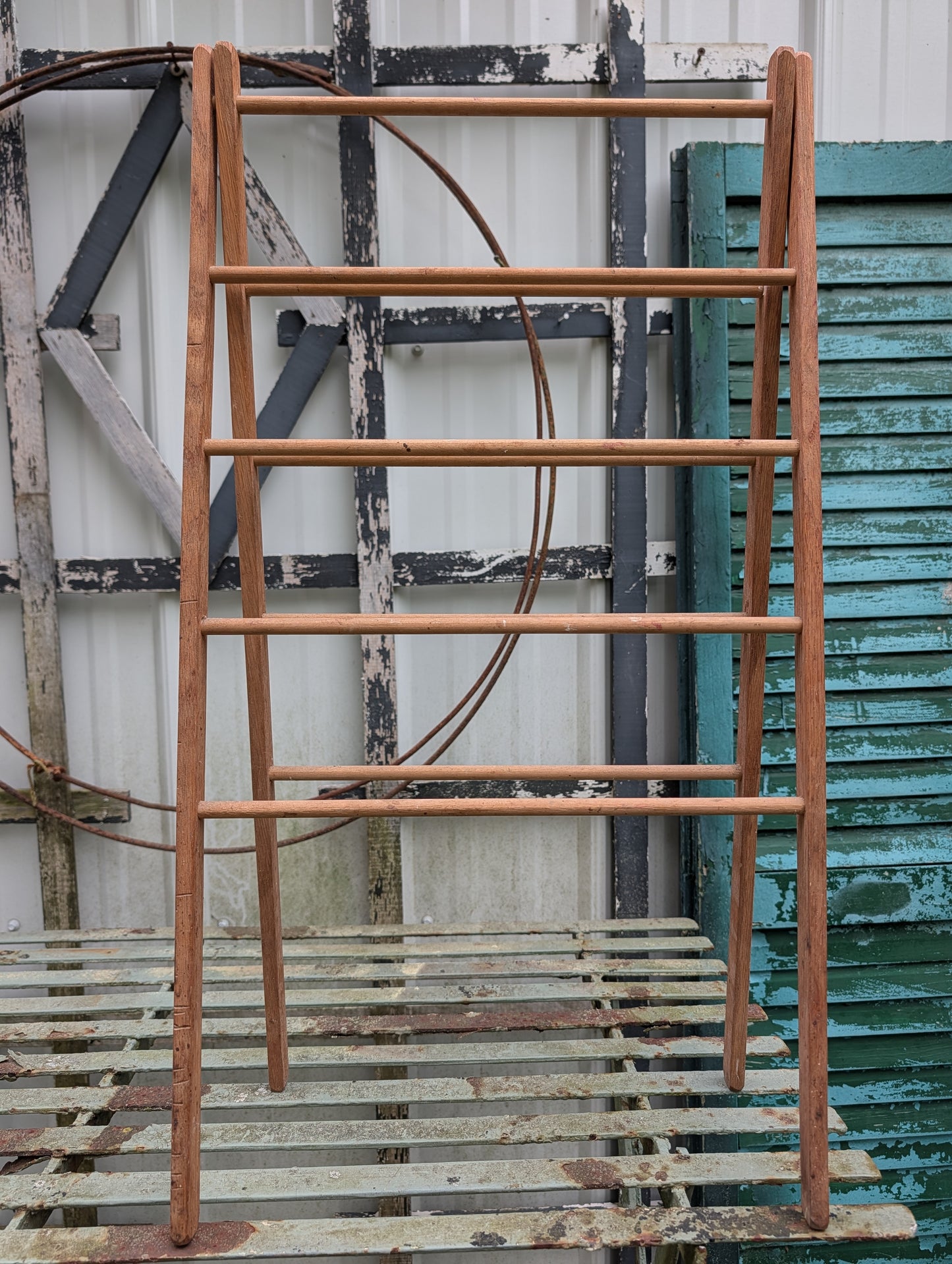 Wood drying rack