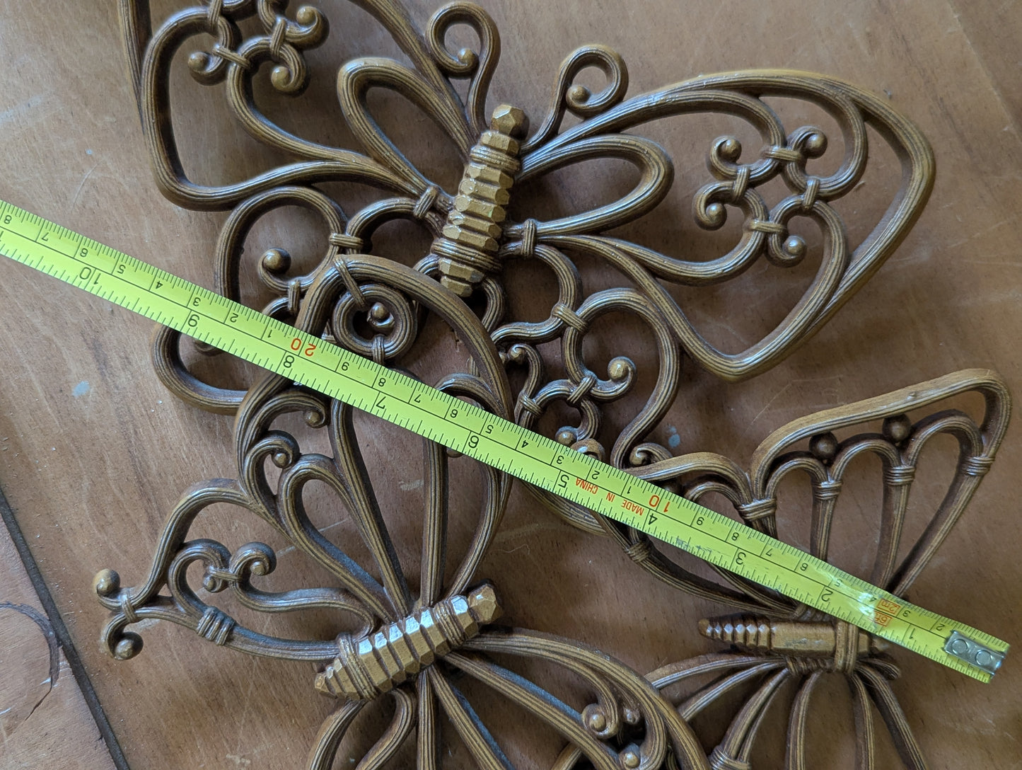 Syroco butterfly wall decor