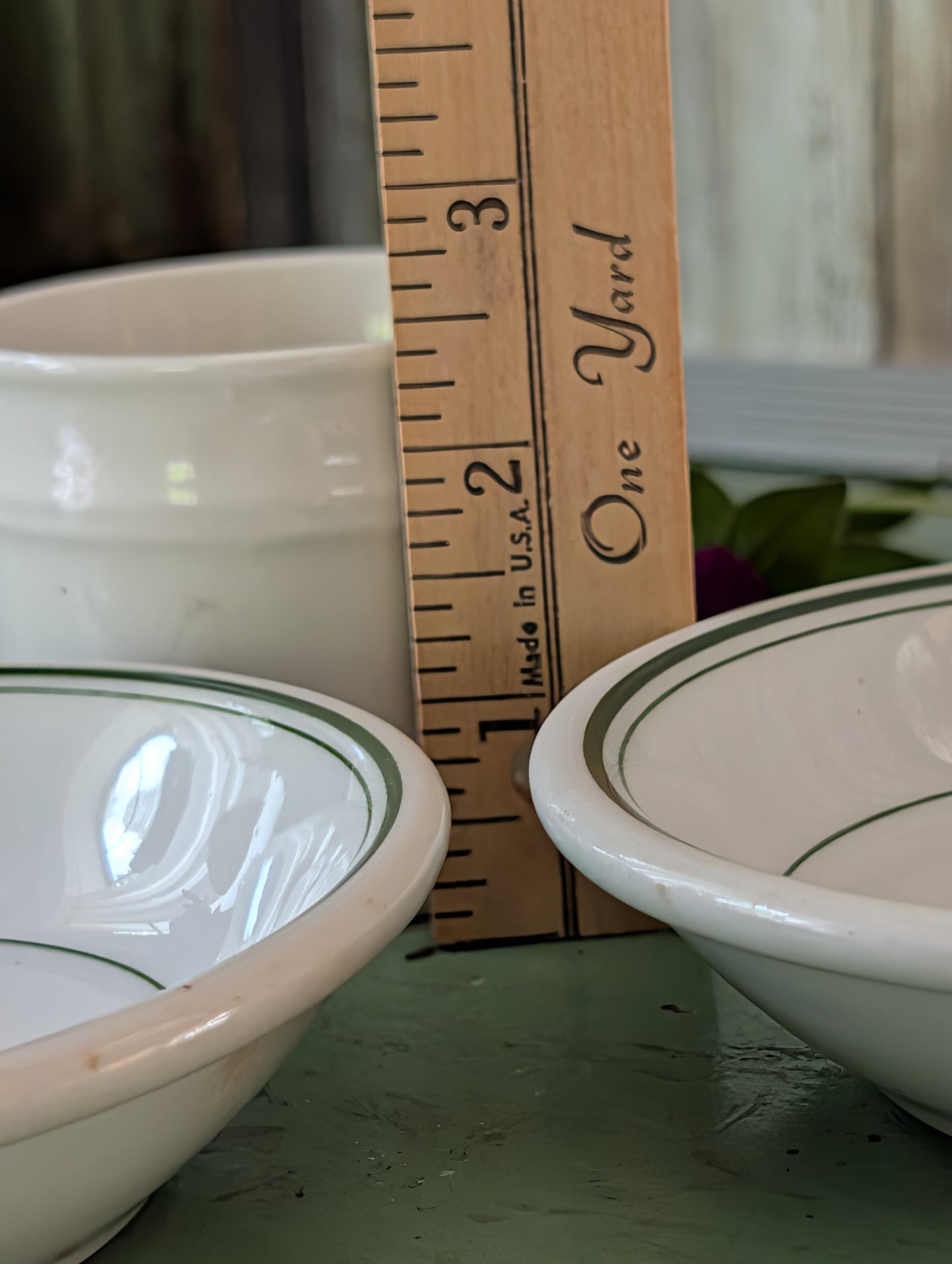 Cup and fruit bowls