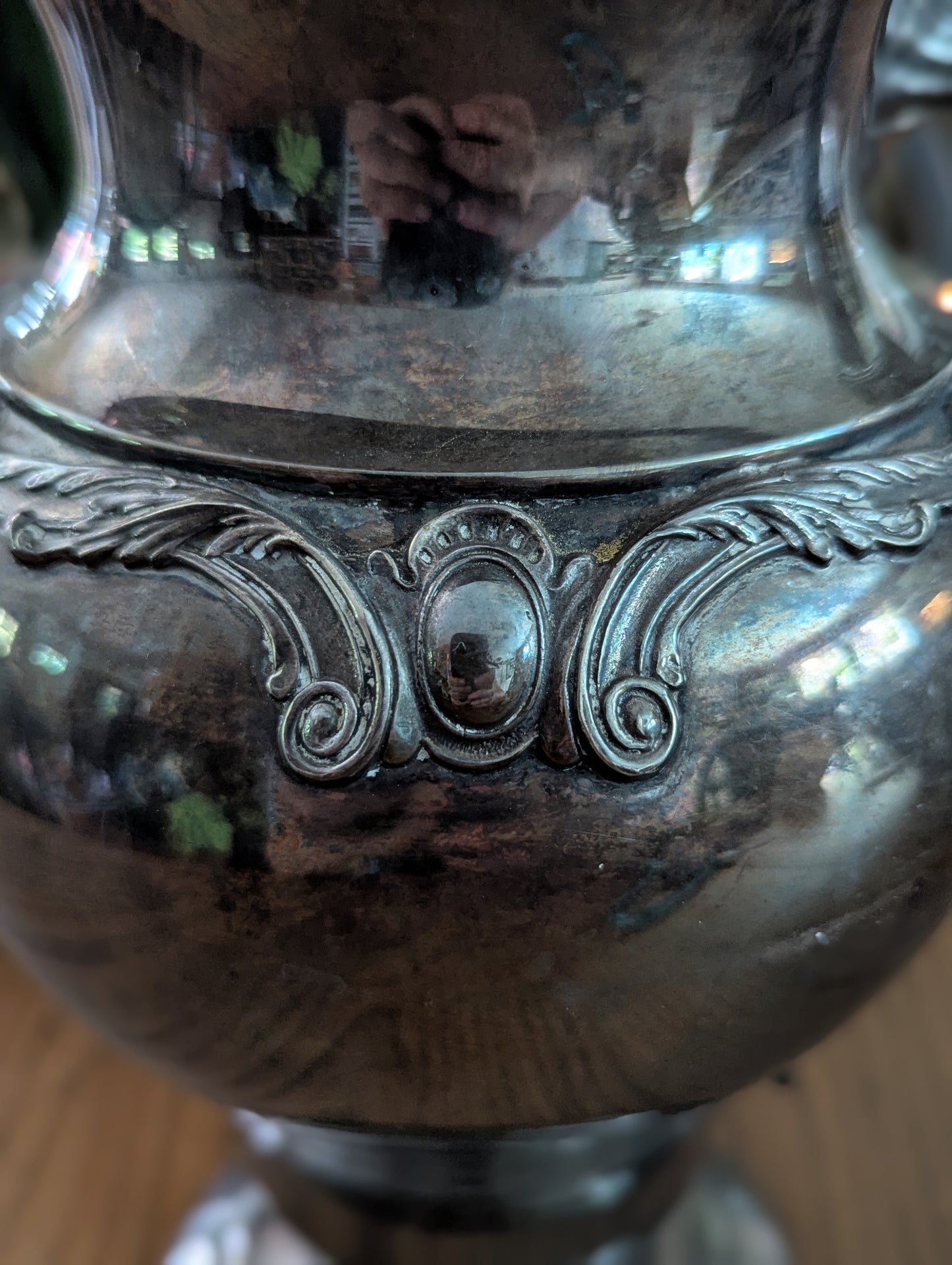 Wilcox International Silver water pitcher