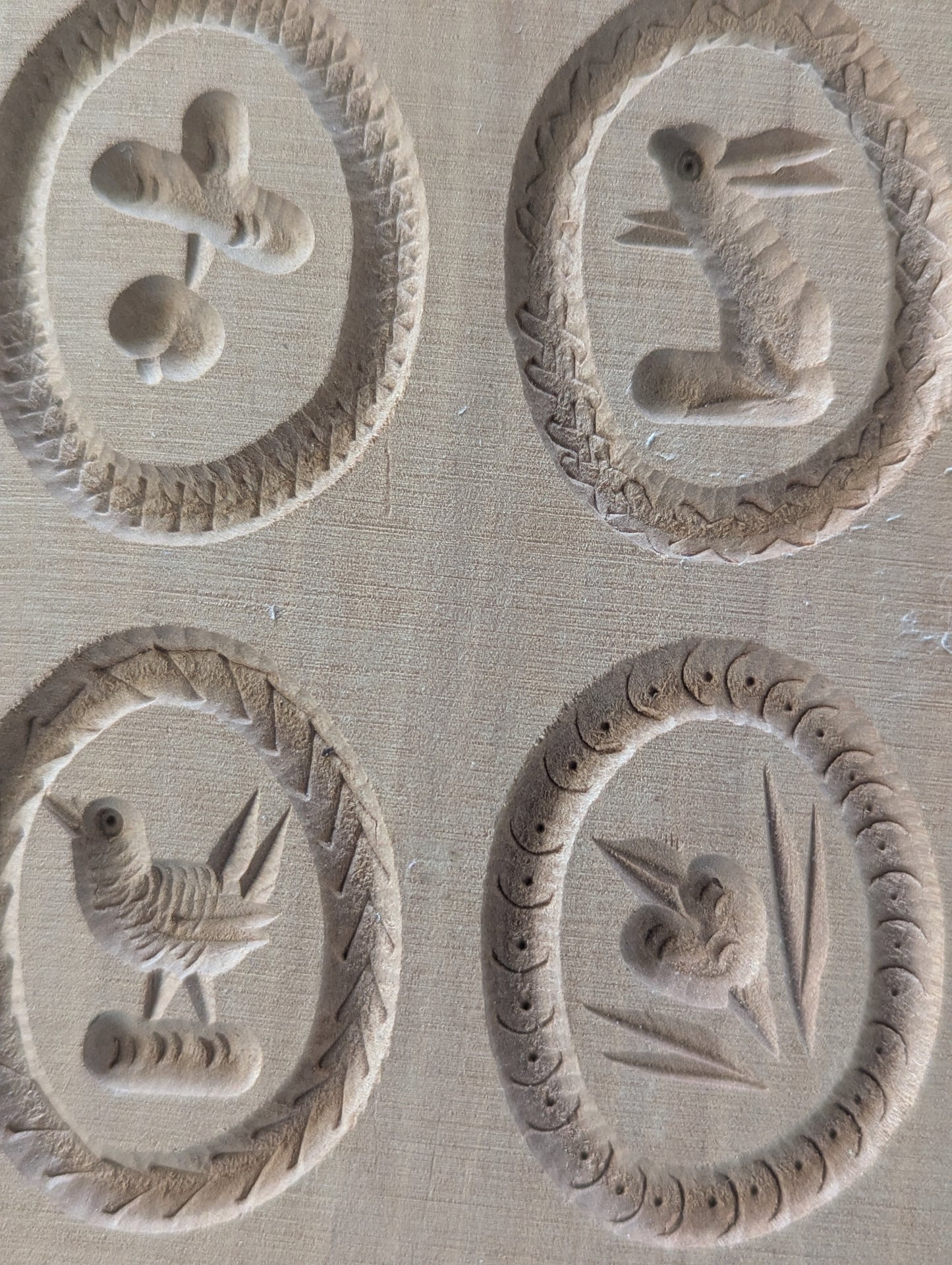 Anisbackform/Springerle cookie mold, West Germany