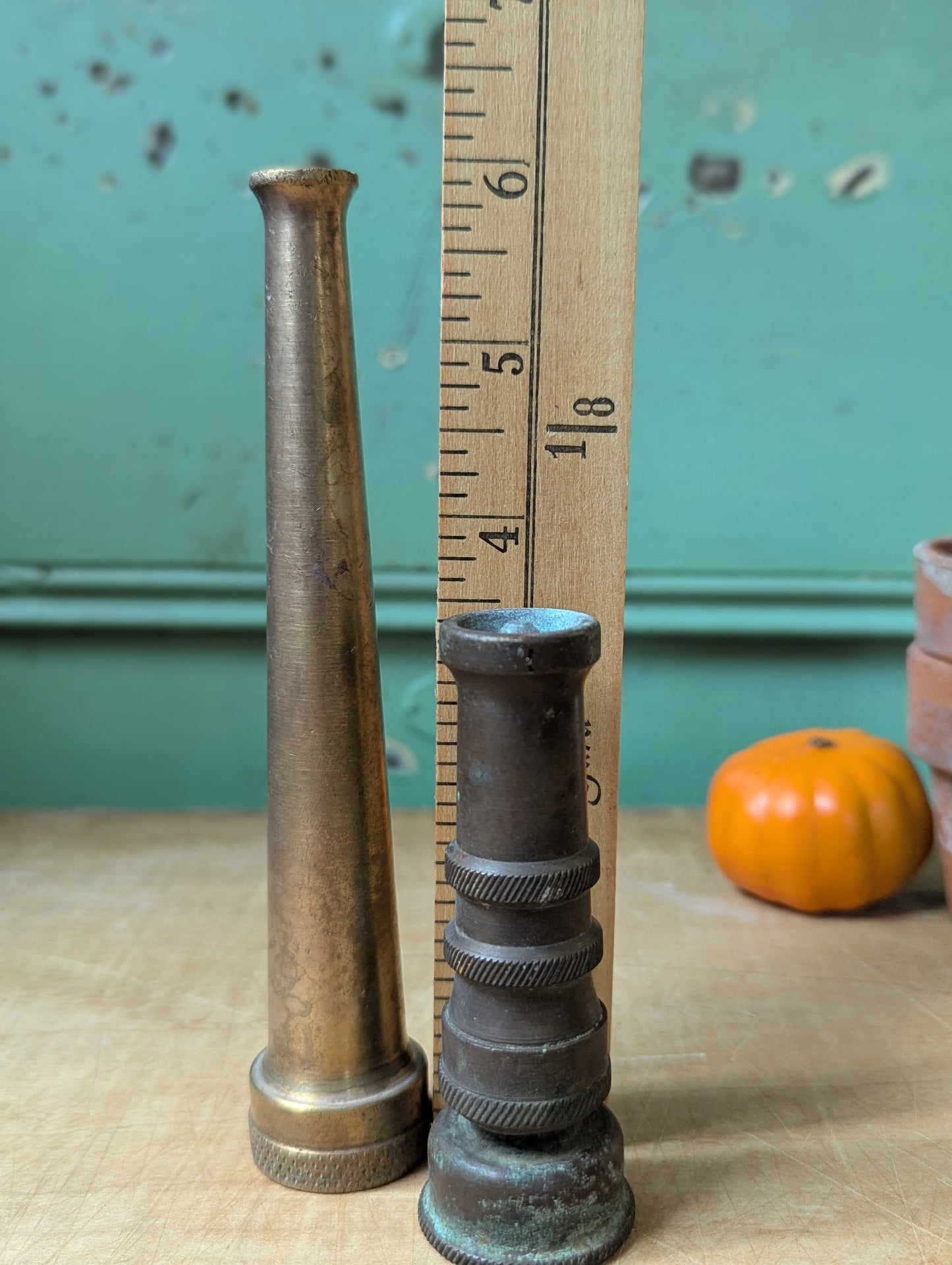 Brass hose nozzles