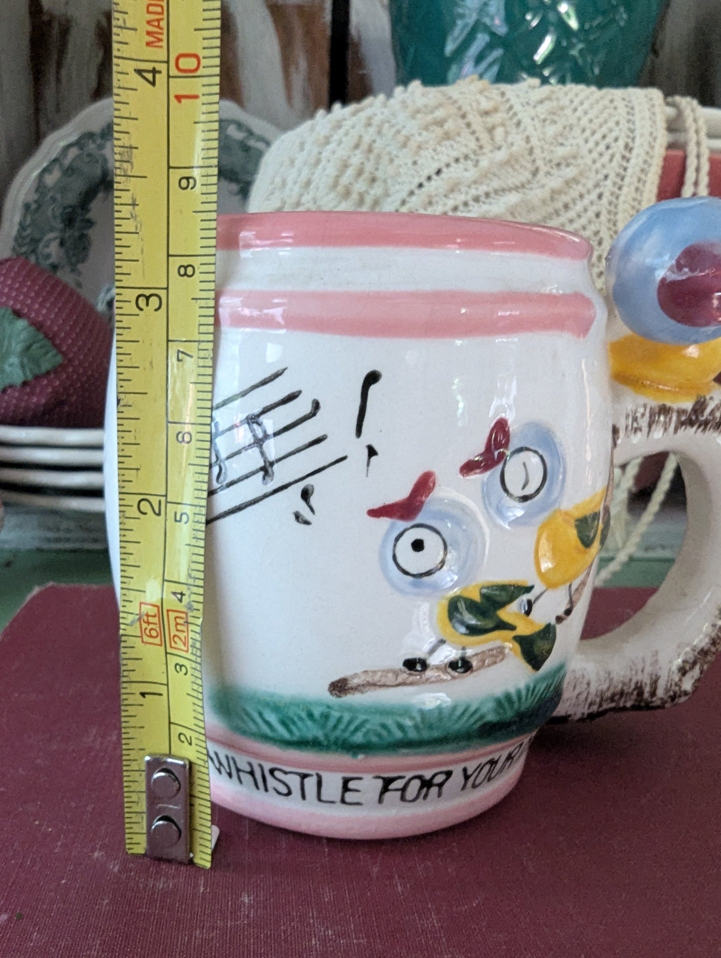 Whistle for your mug mug