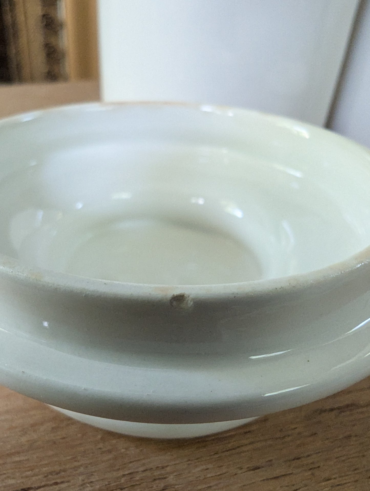 Two ironstone sugar pots