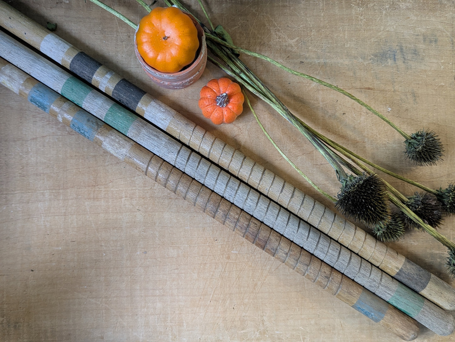 Set of 3 Croquet handles