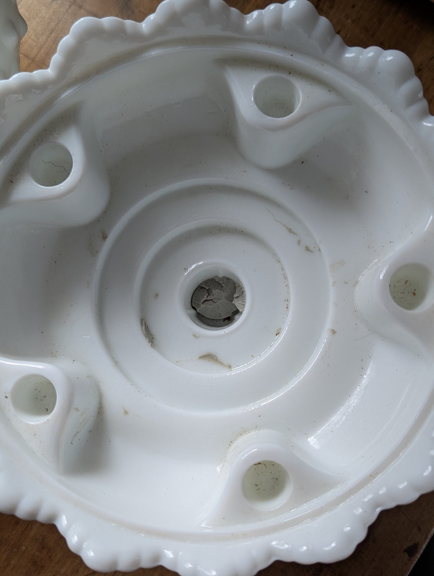 Fenton hobnail bowls