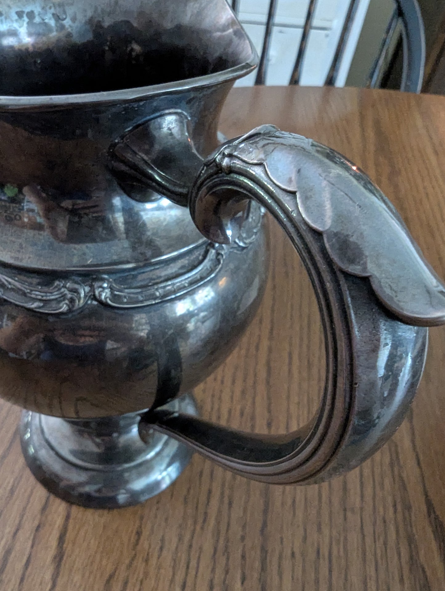 Wilcox International Silver water pitcher