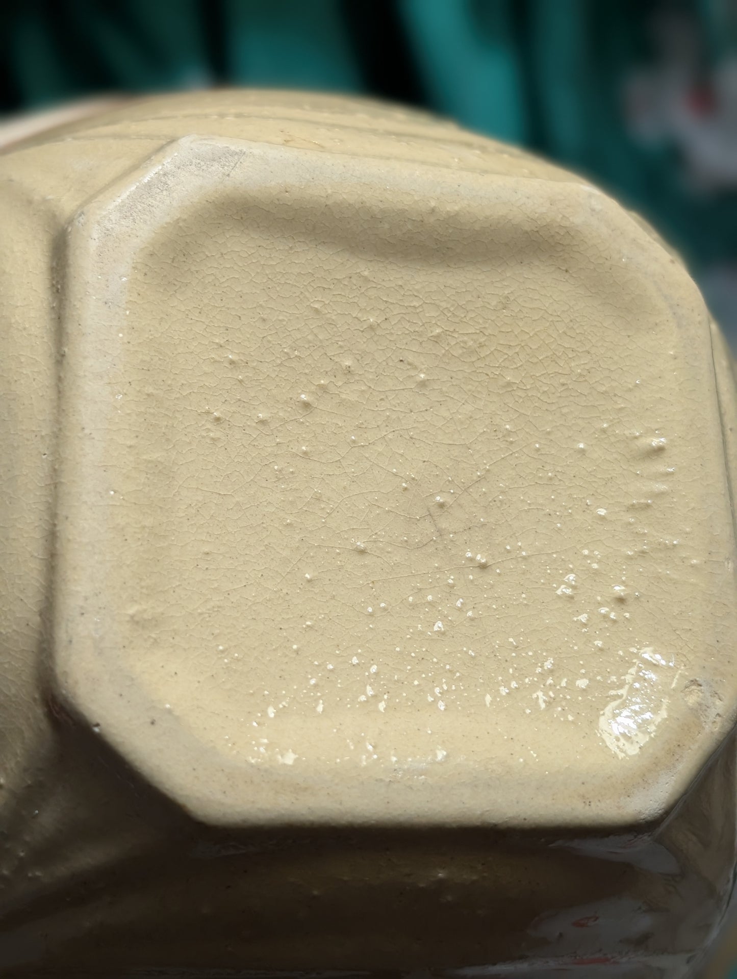 Yellow ware McCoy stoneware bowl