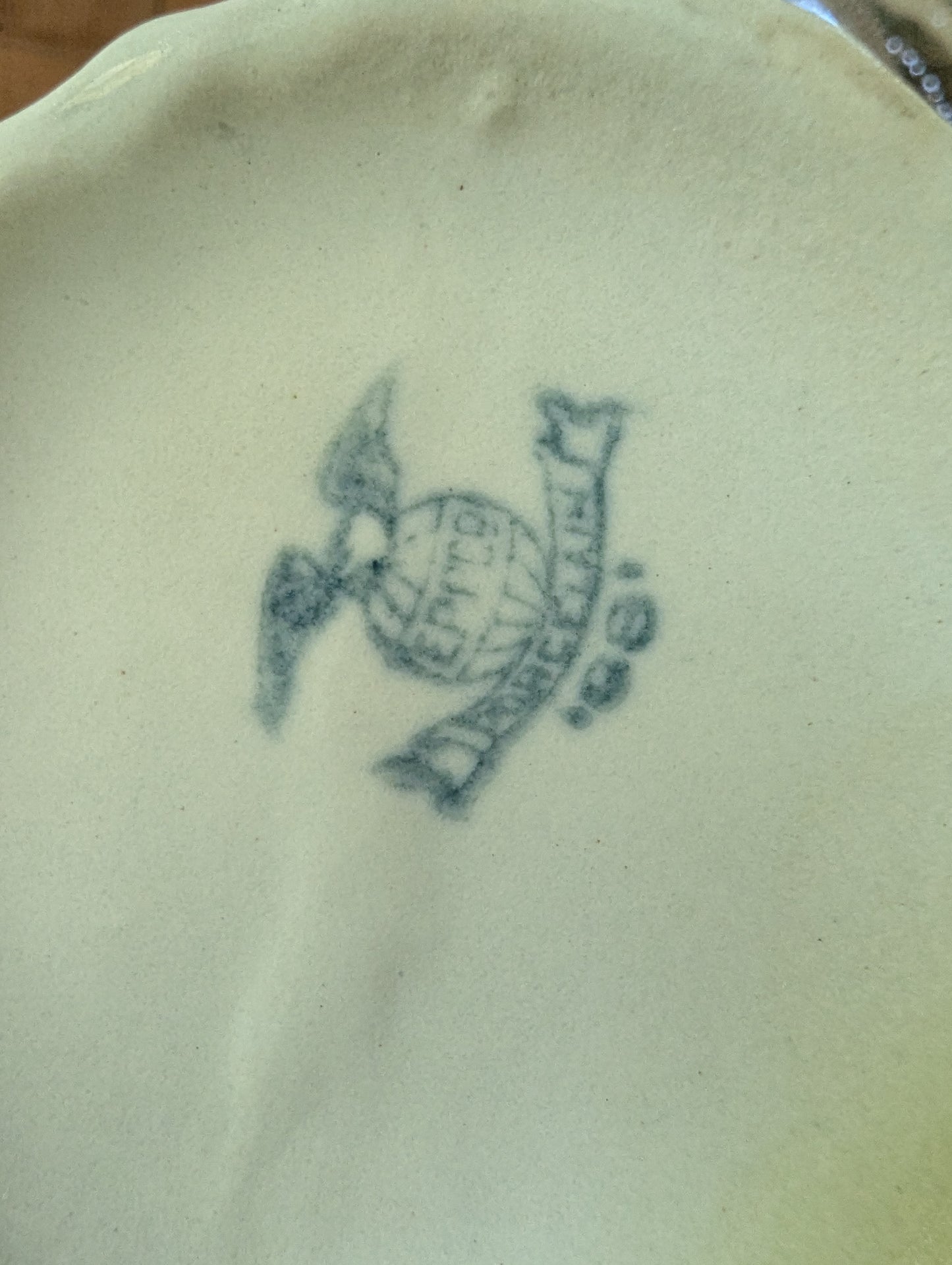 Creamer and ironstone soap dish