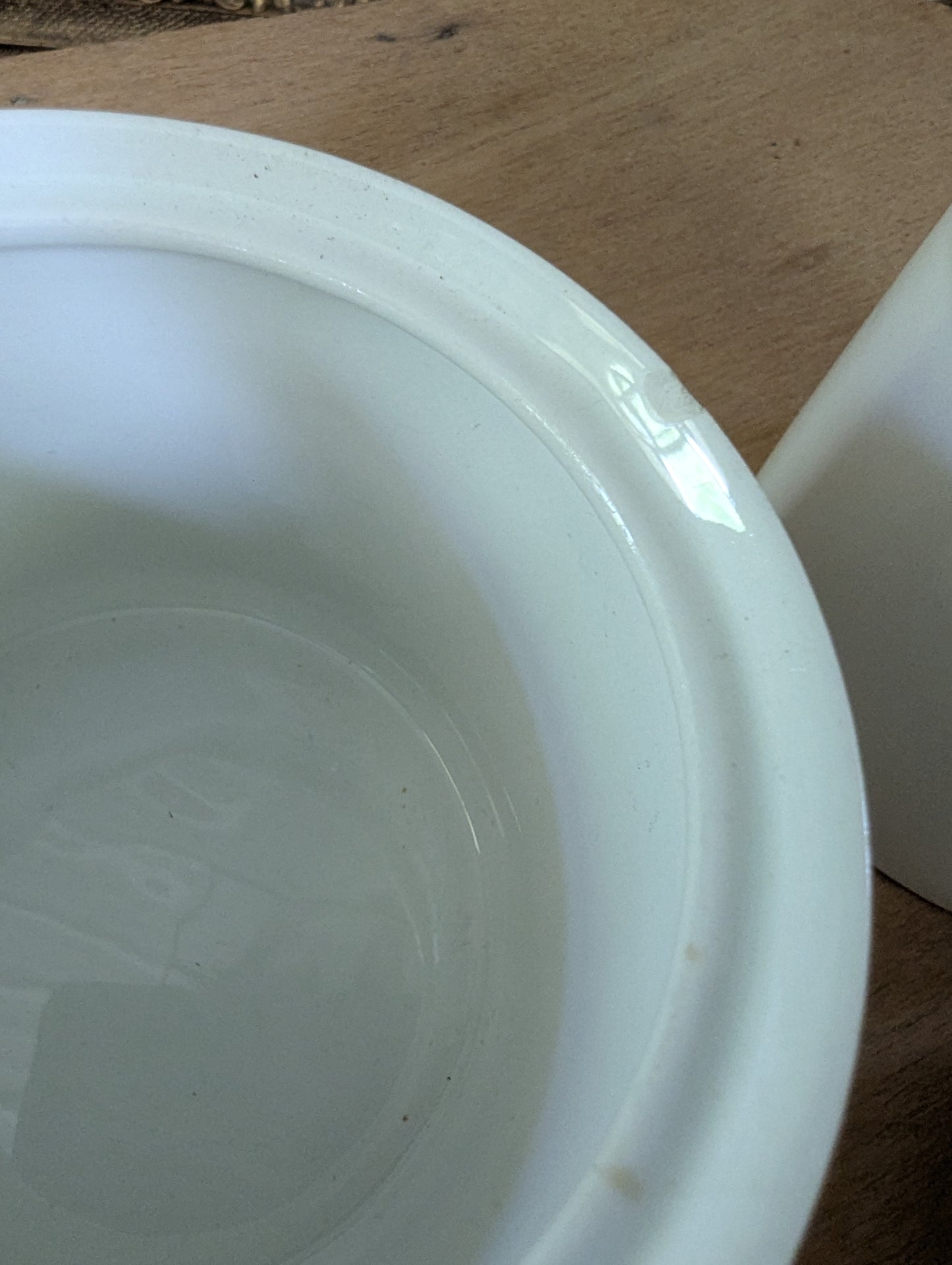 Two ironstone sugar pots