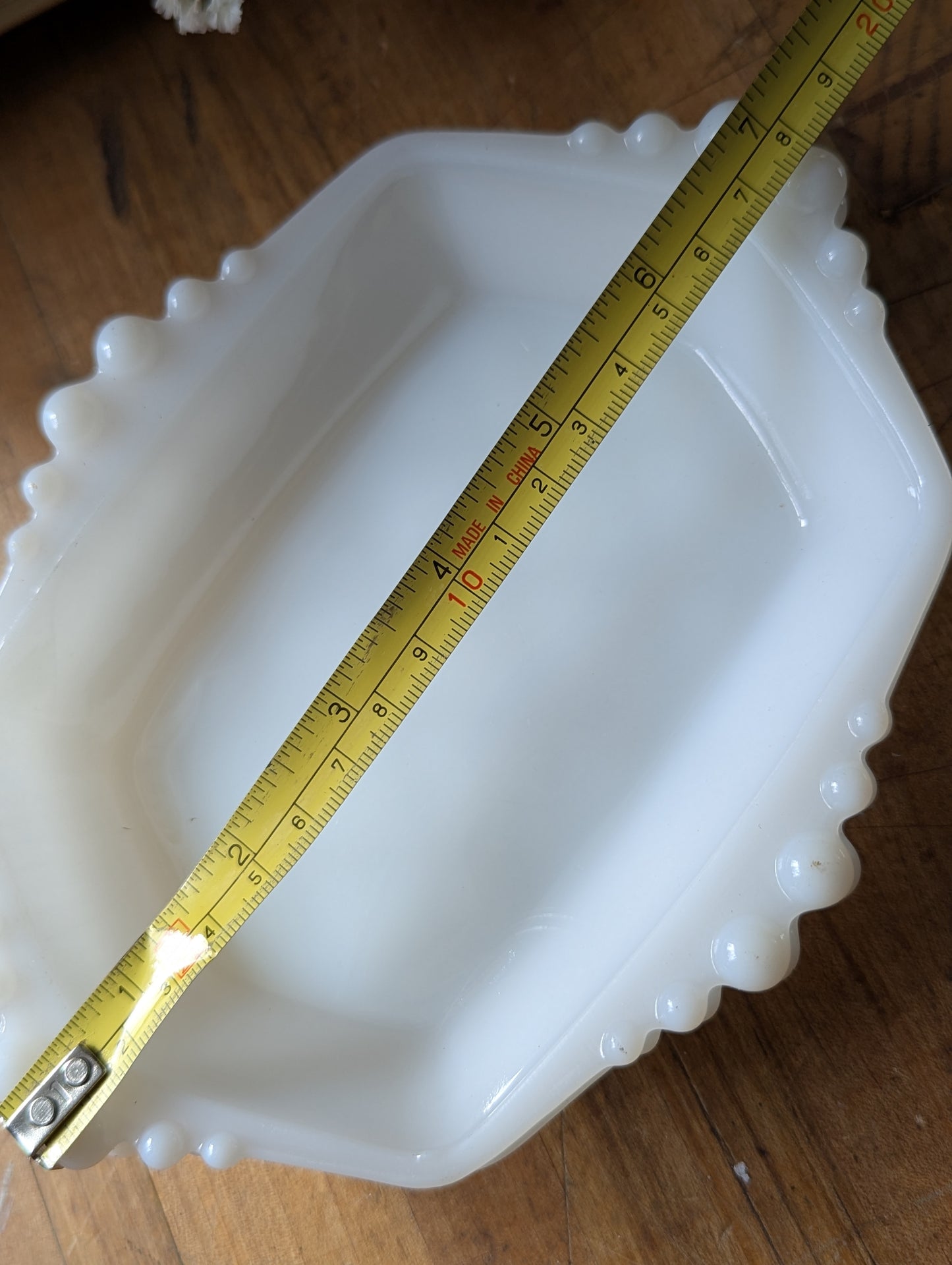 Set of 3 milk glass Anchor Hocking dishes