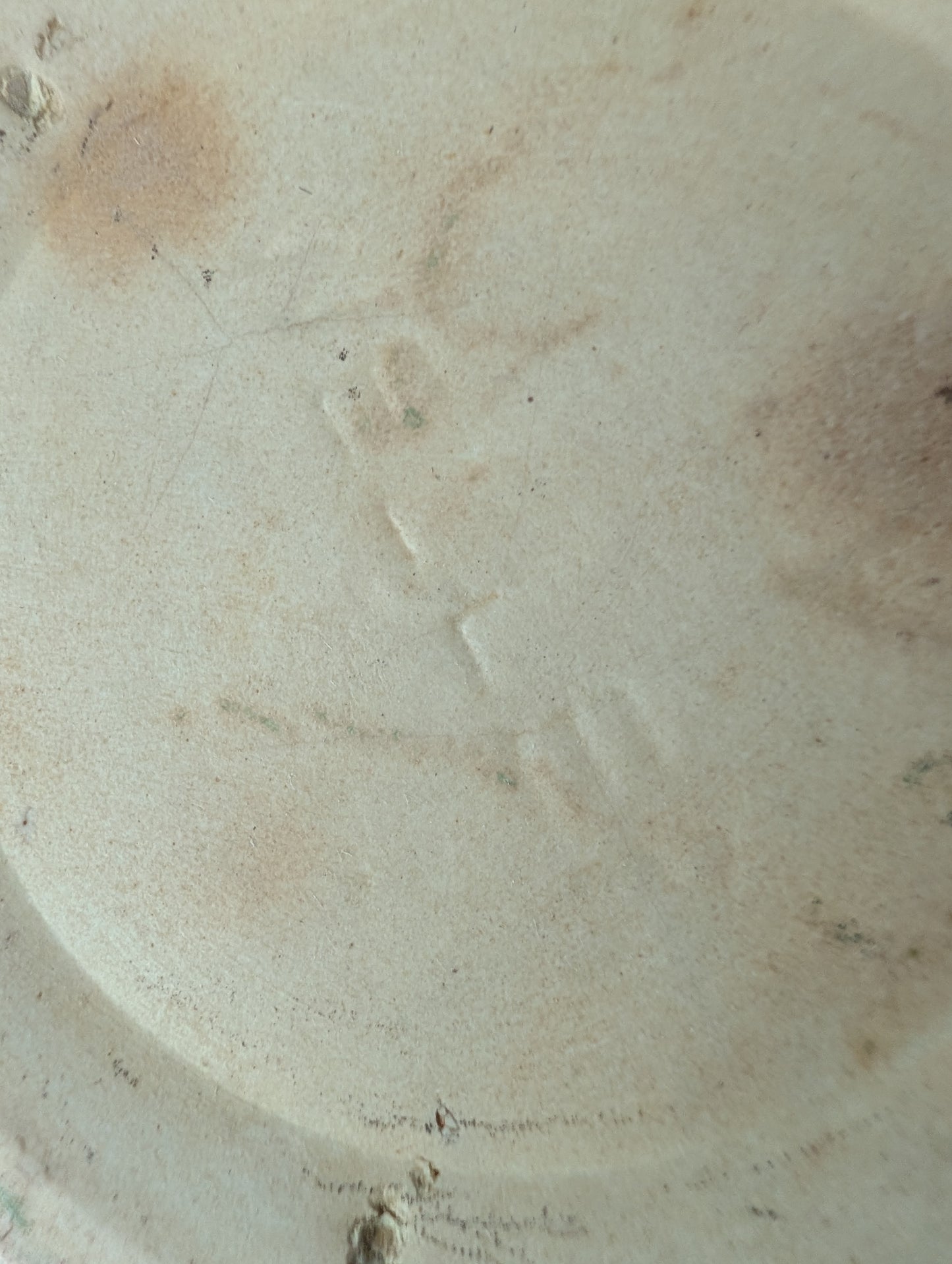Weller striped stoneware bowl