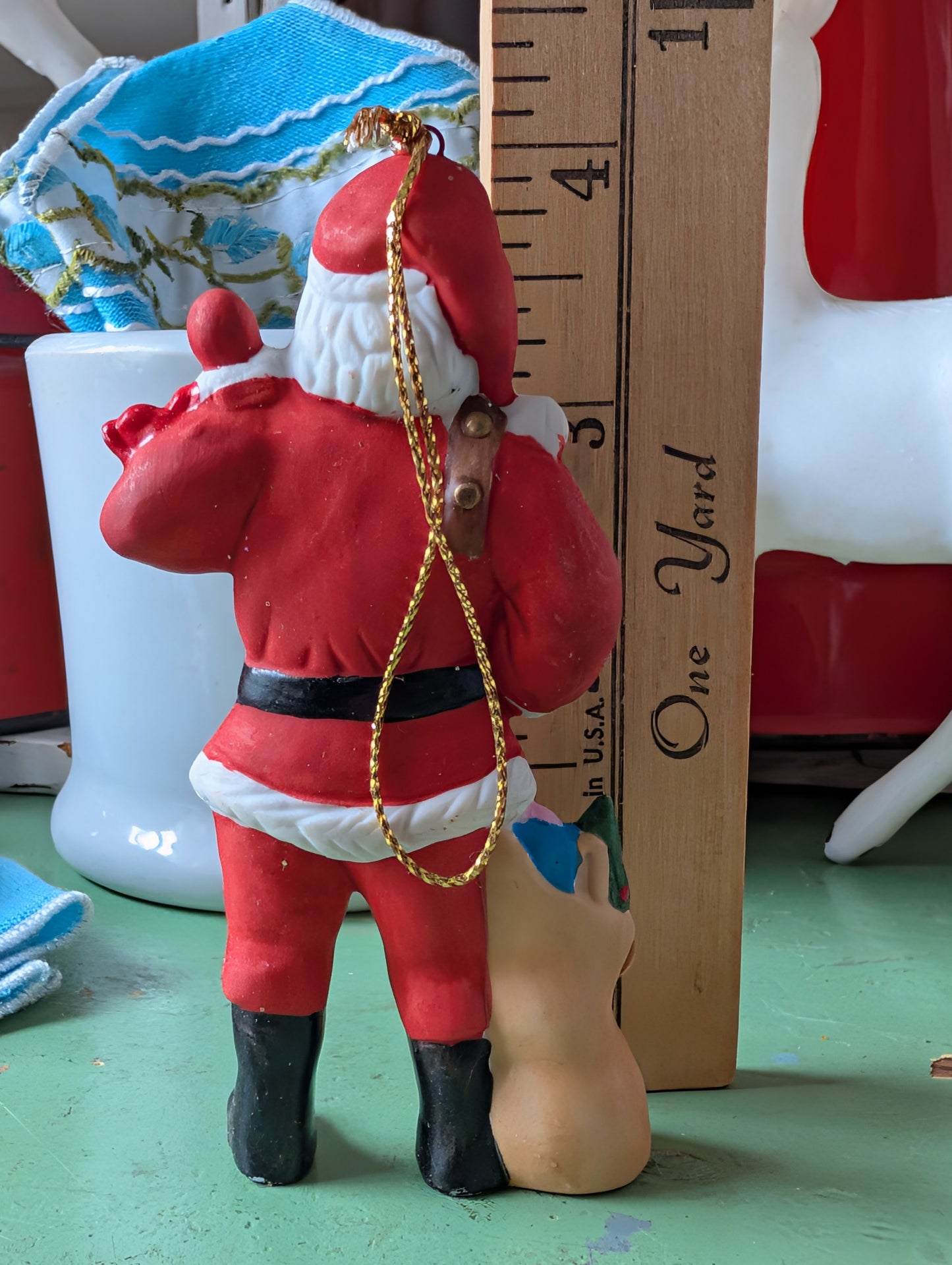 Santa ornament