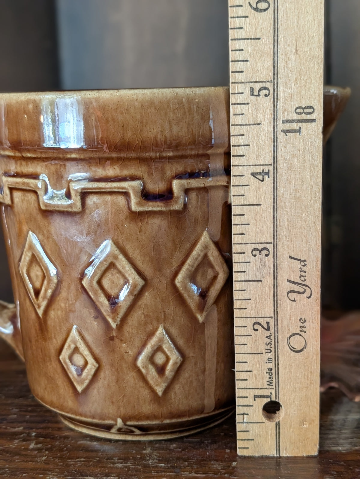 Stoneware pitcher and bowl