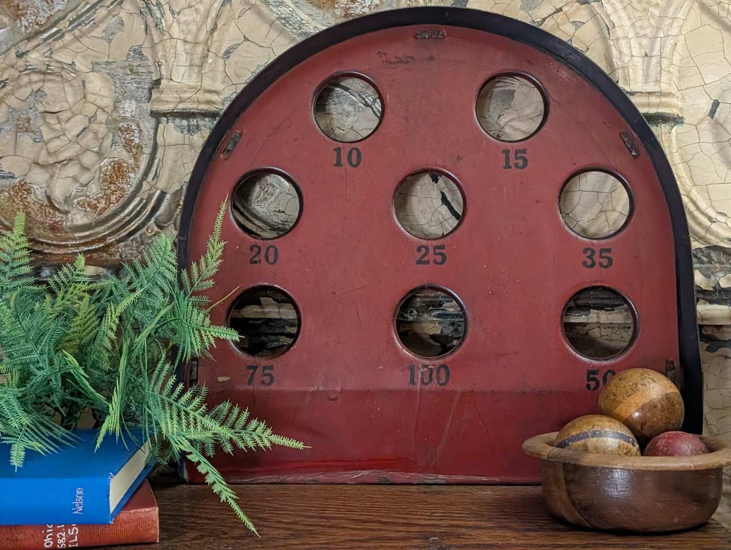 Skee-ball game board