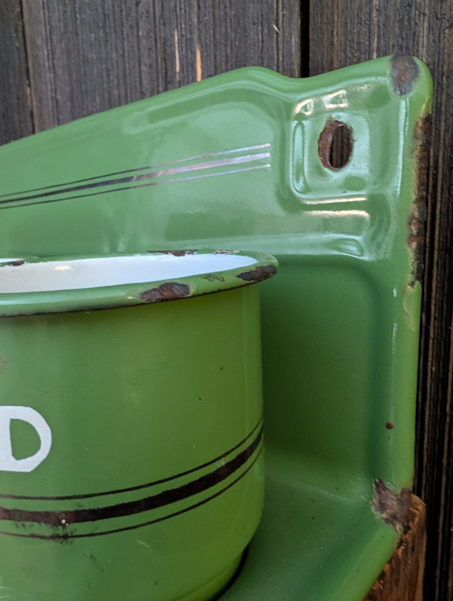Zand Zeep Soda Enamel Laundry Rack