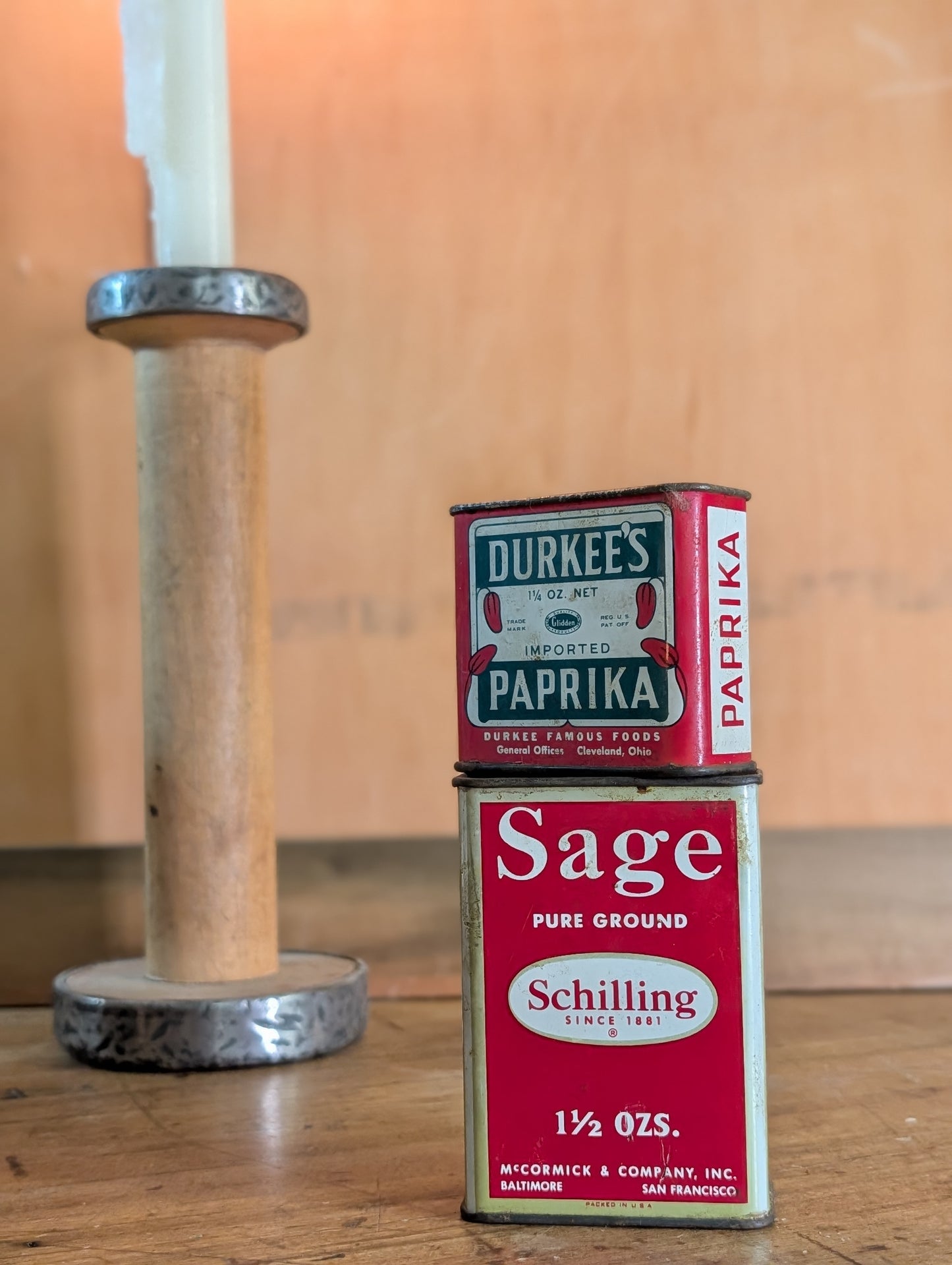 Spice tins