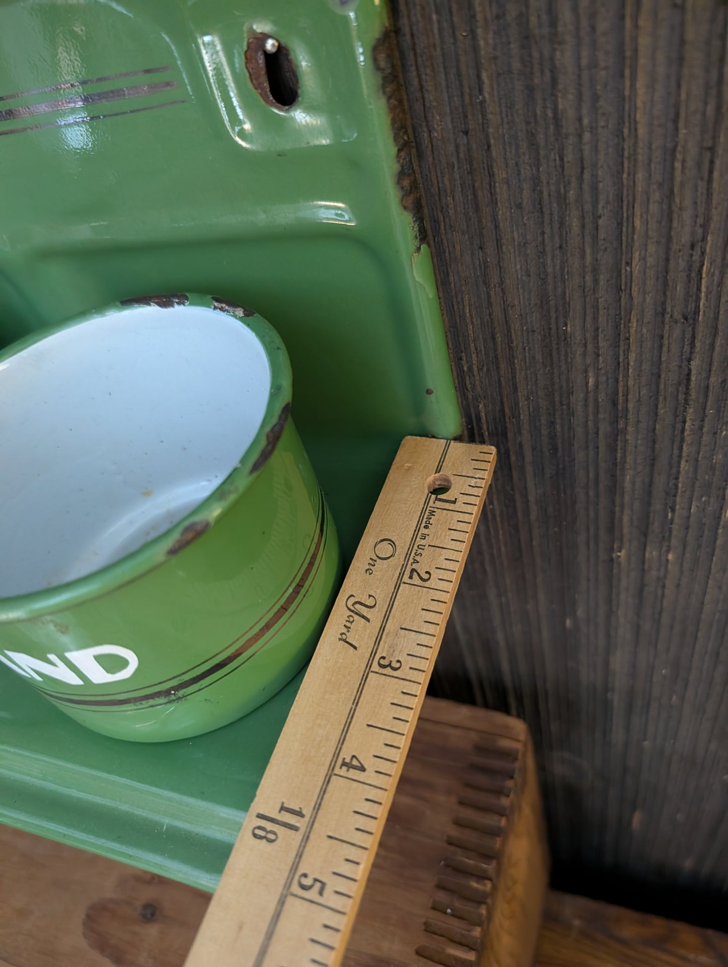 Zand Zeep Soda Enamel Laundry Rack