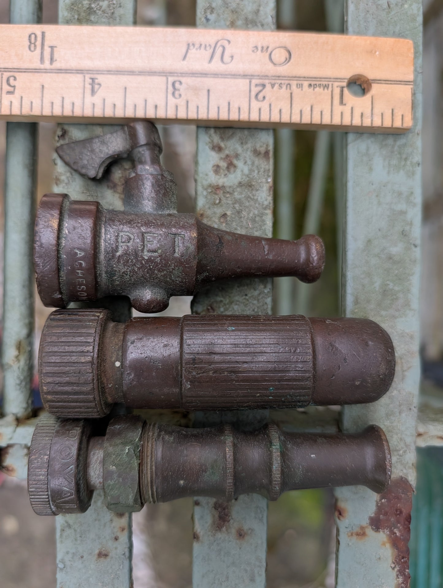 Brass hose/lamp nozzles/valve