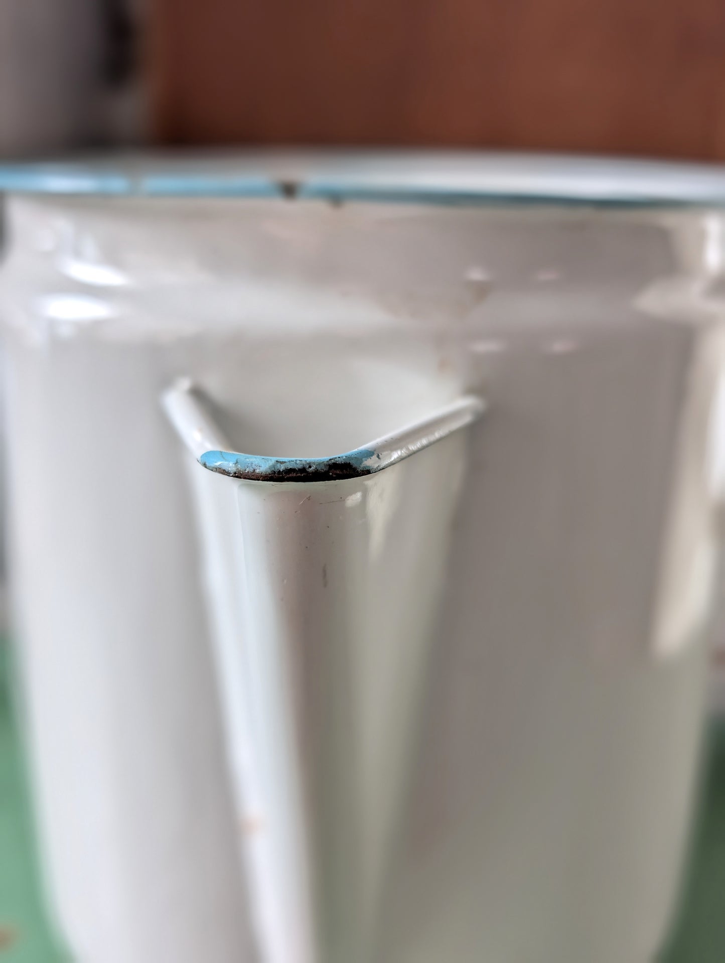 Enamel coffee pot