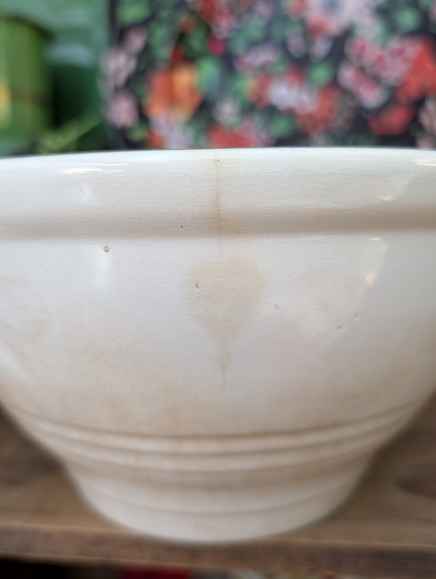 Pair of stoneware bowls