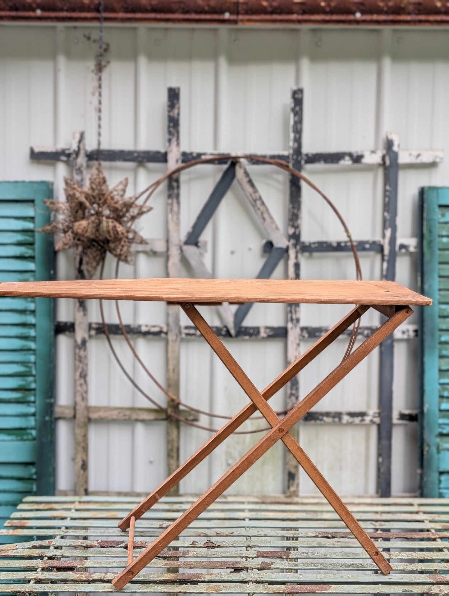 Child's wood ironing board