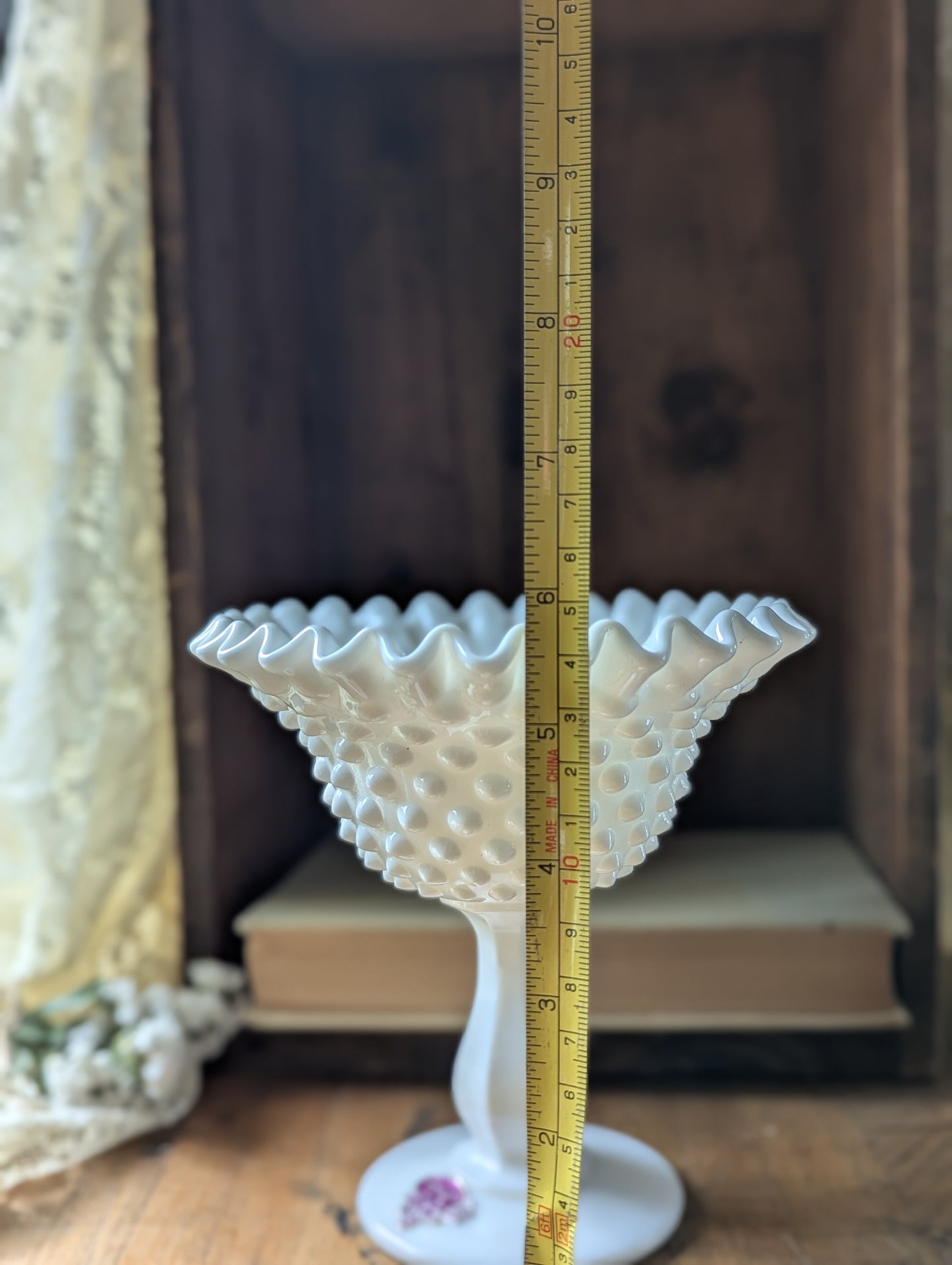 Fenton hobnail dish