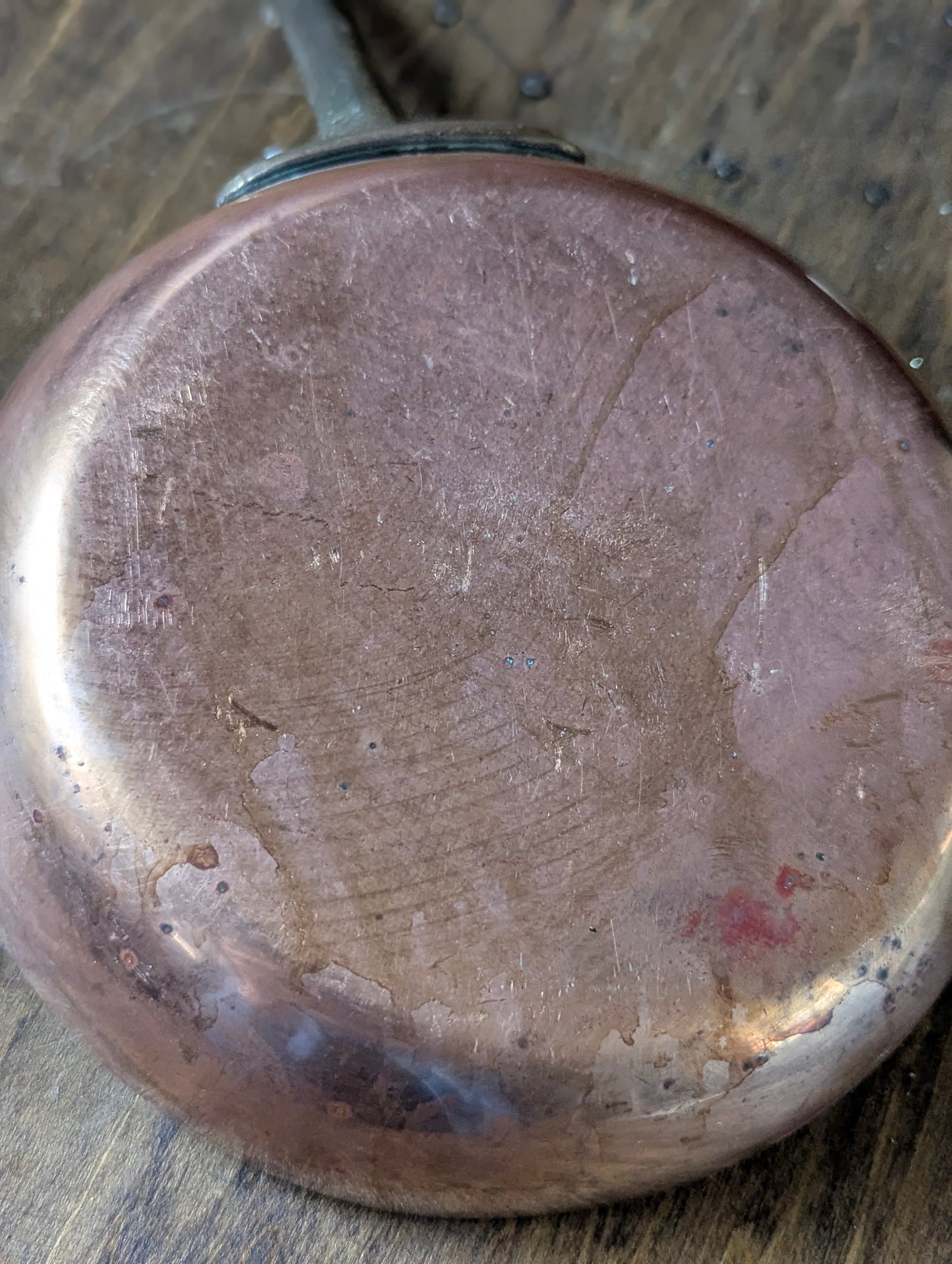 Copper skillet