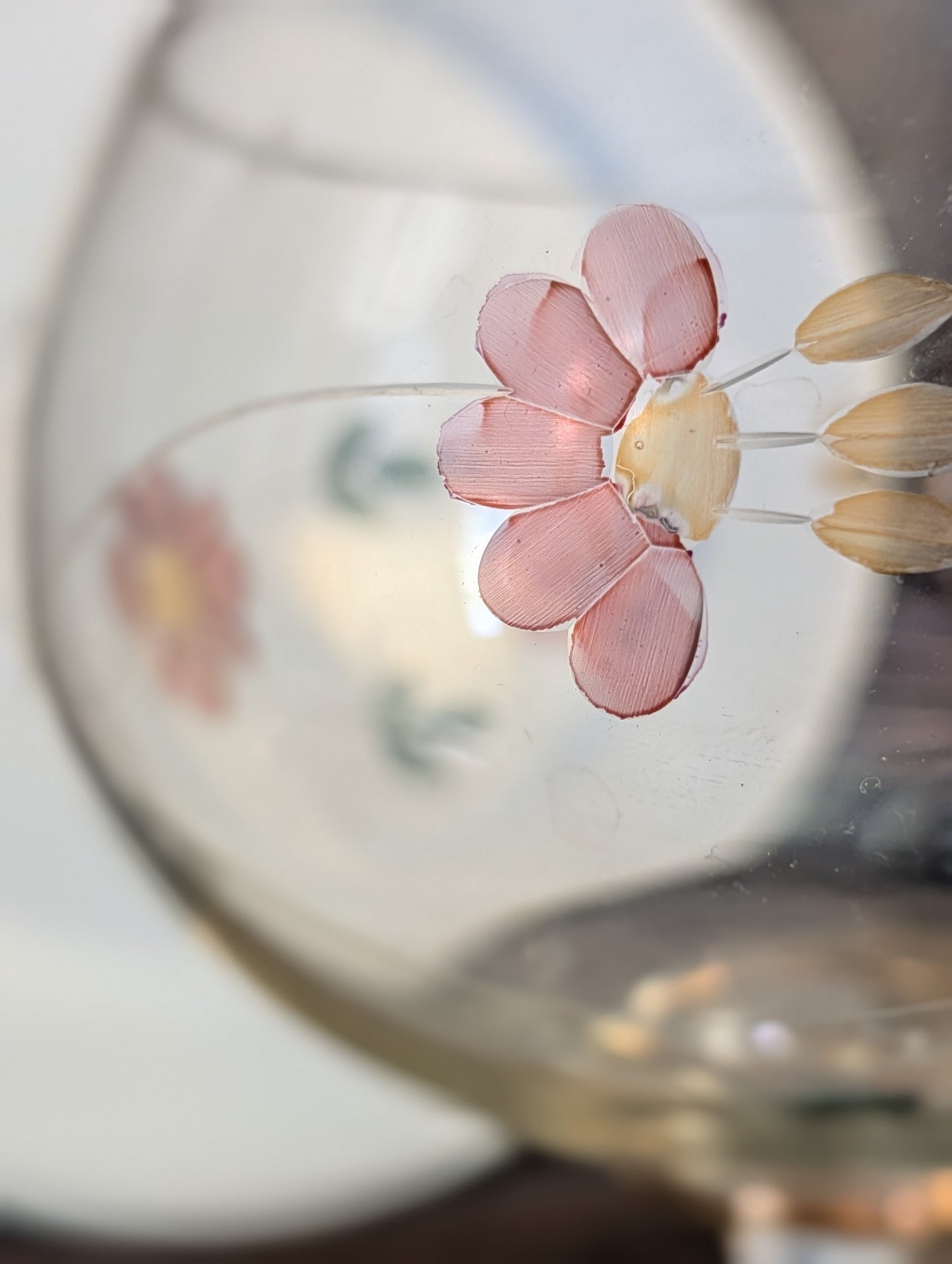 Glass candy dish