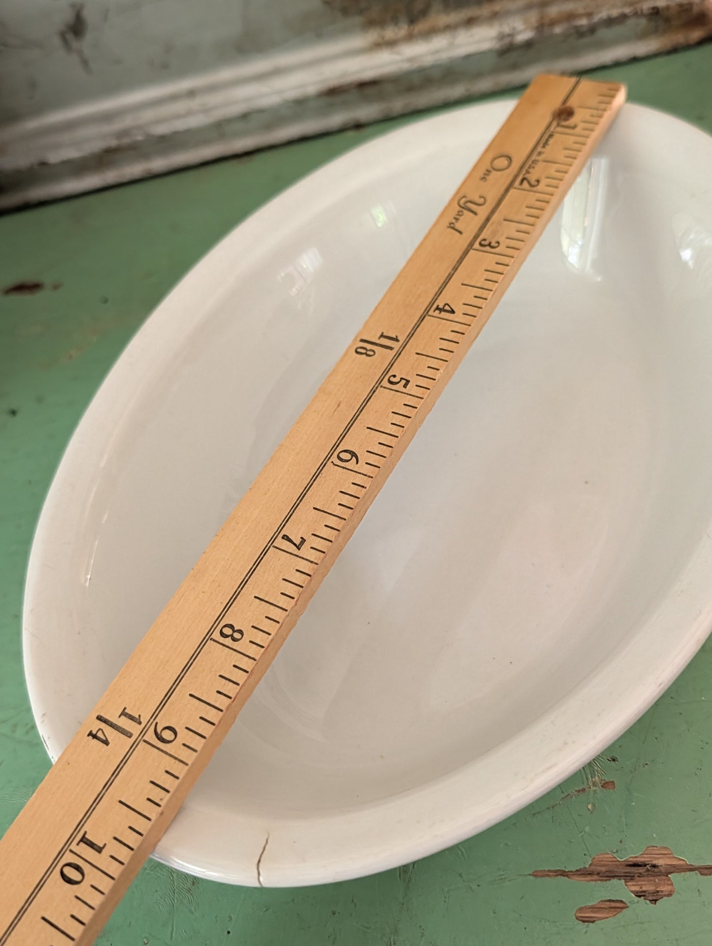 Knowles, Taylor and Knowles ironstone dish