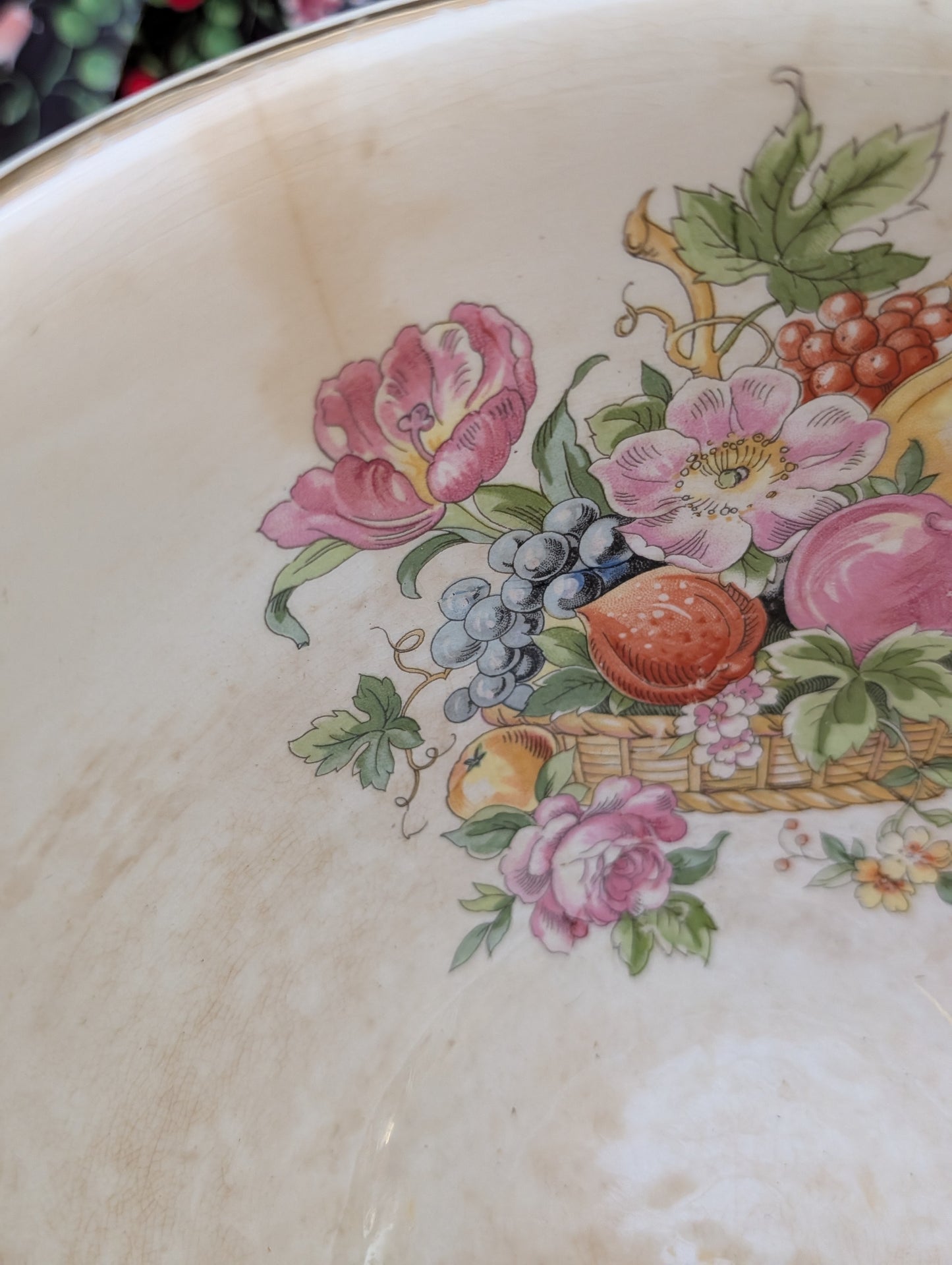 Pair of stoneware bowls