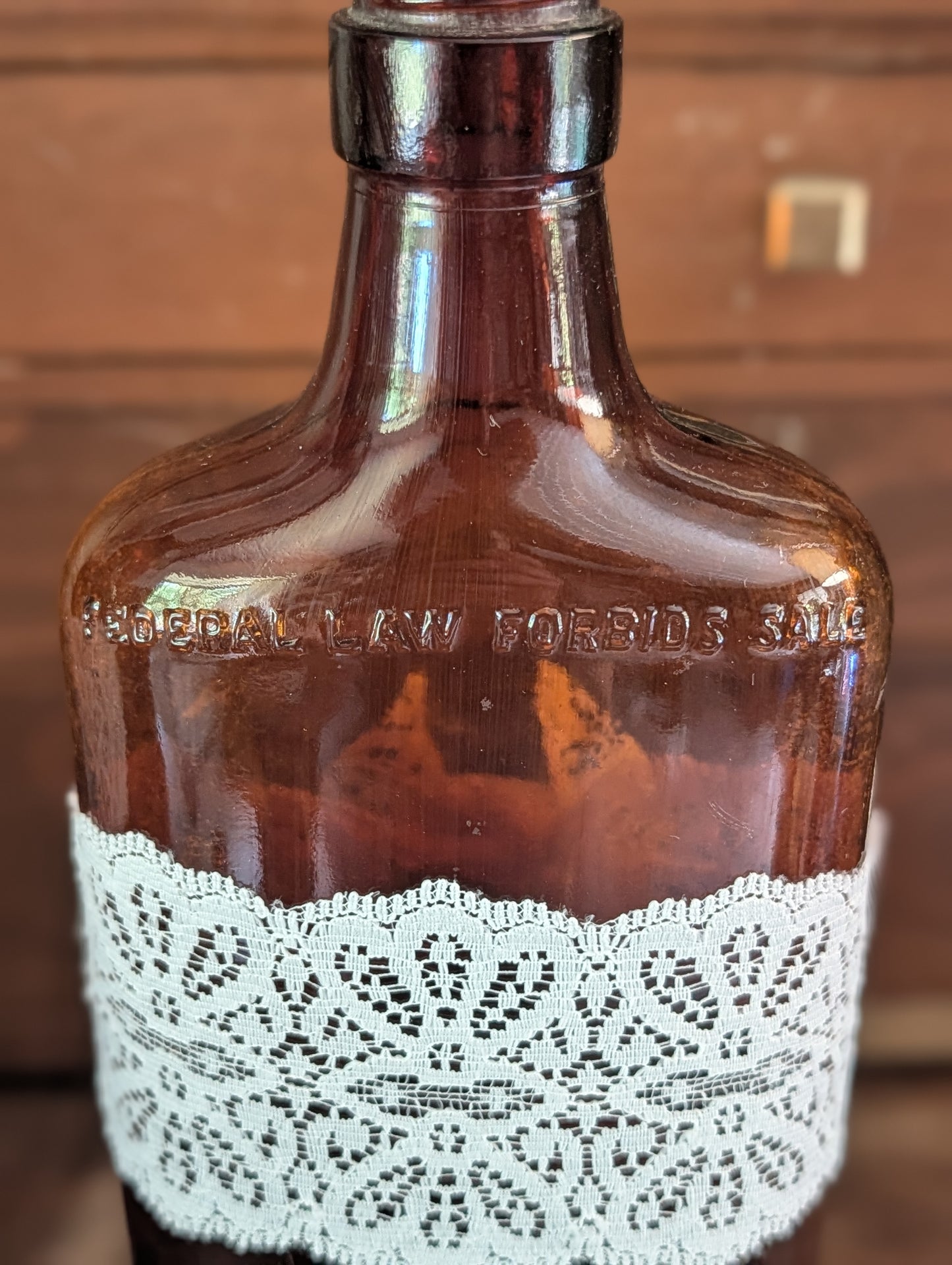 Amber bottles