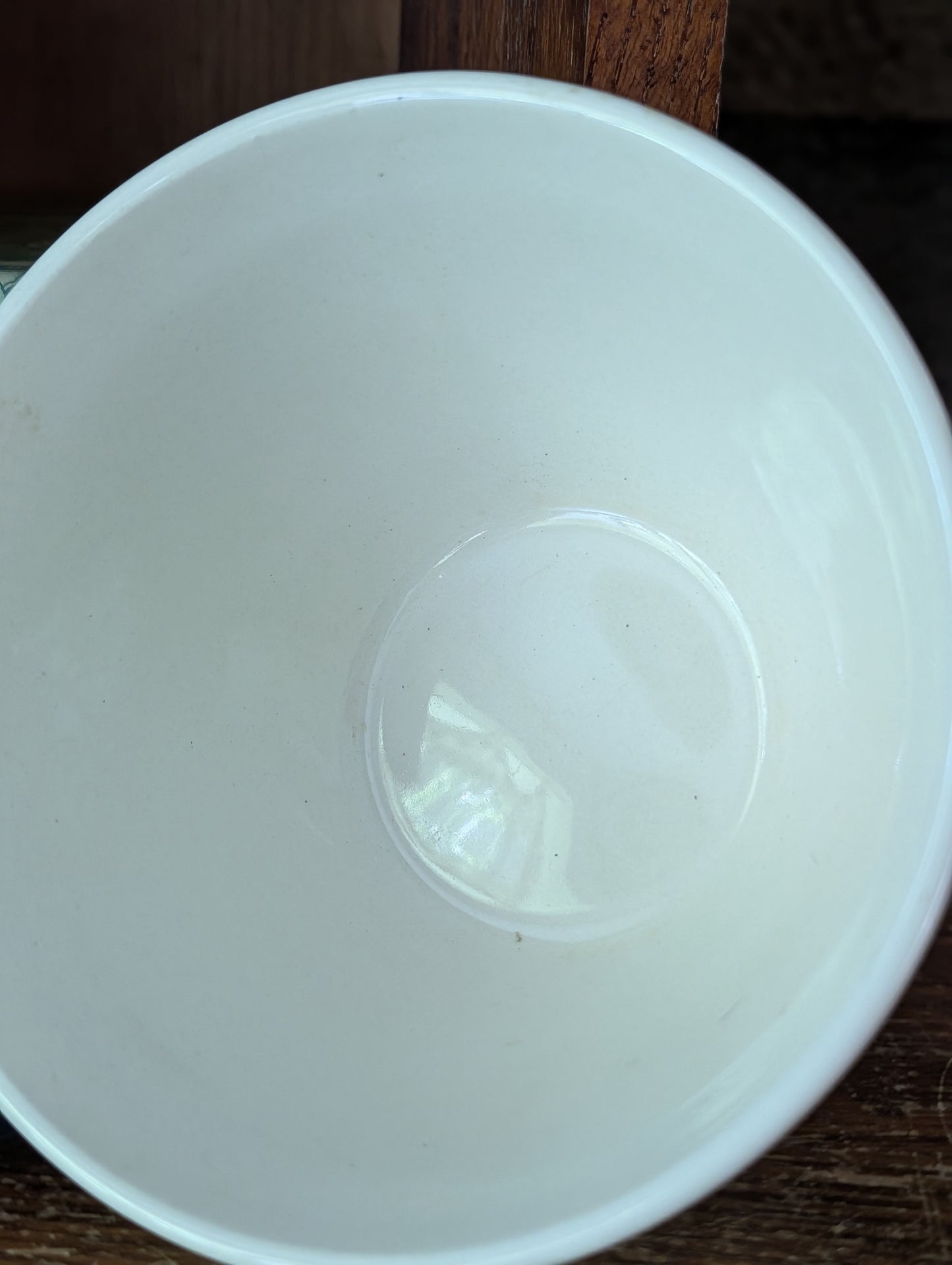 Aqua Cornish ware bowl