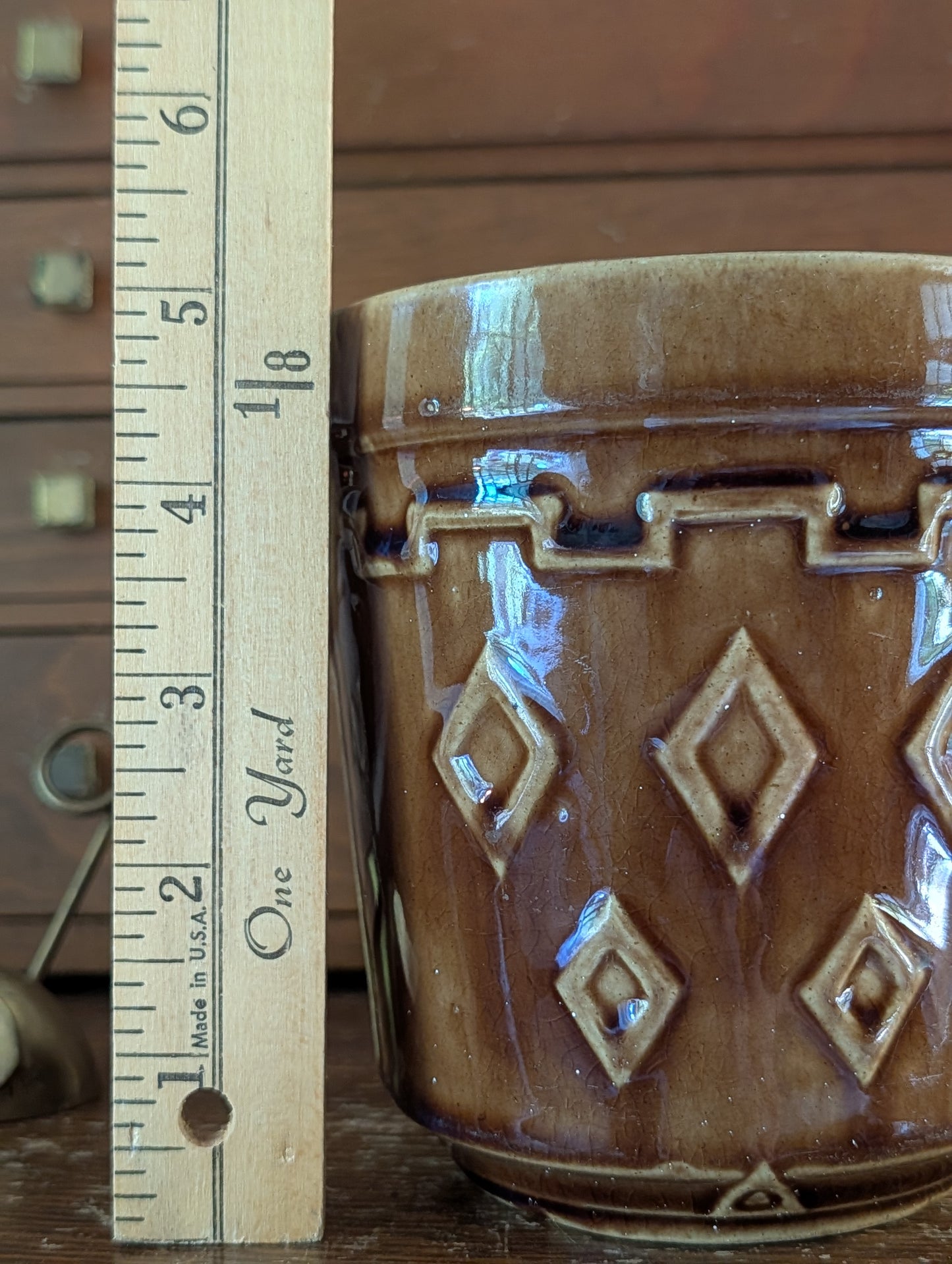 Stoneware pitcher