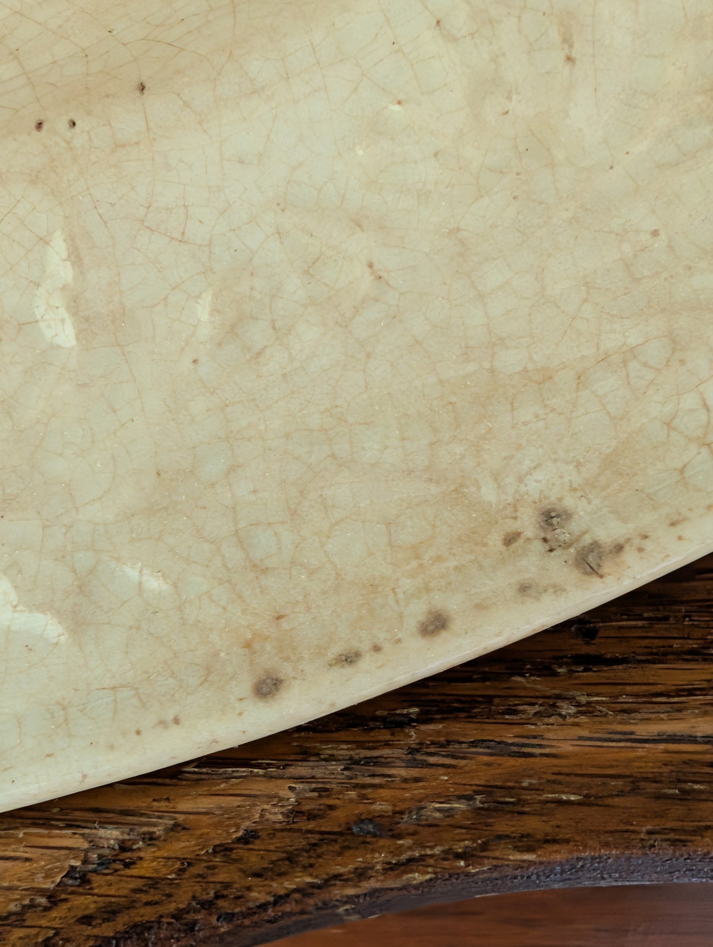 Wheat ironstone platter