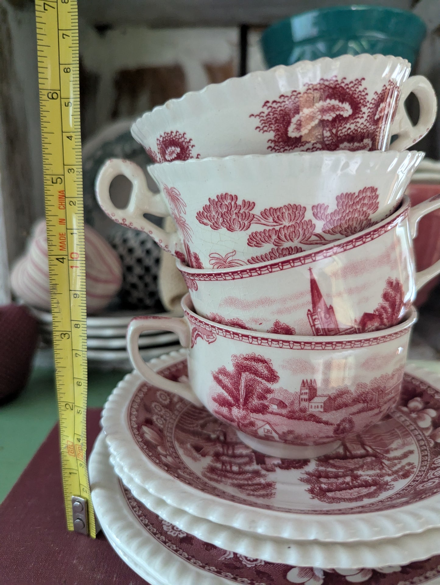 8 piece set of Spodes Tower Copeland England