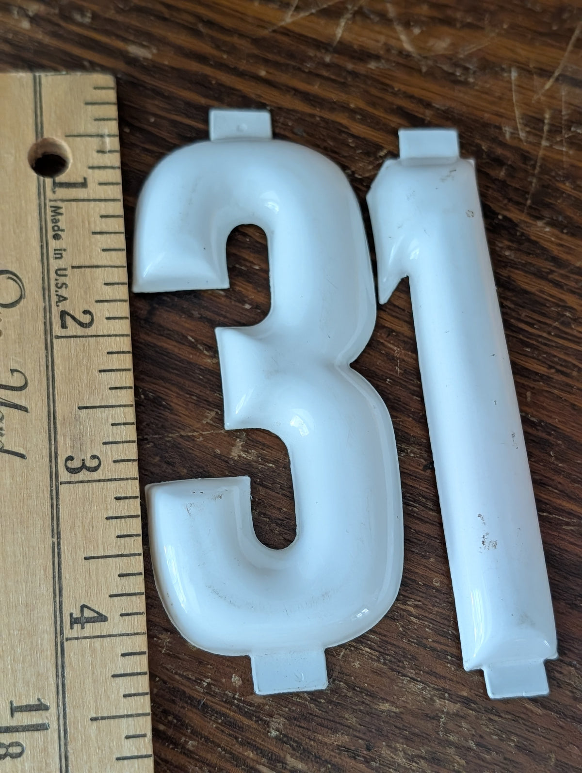 Plastic "31"