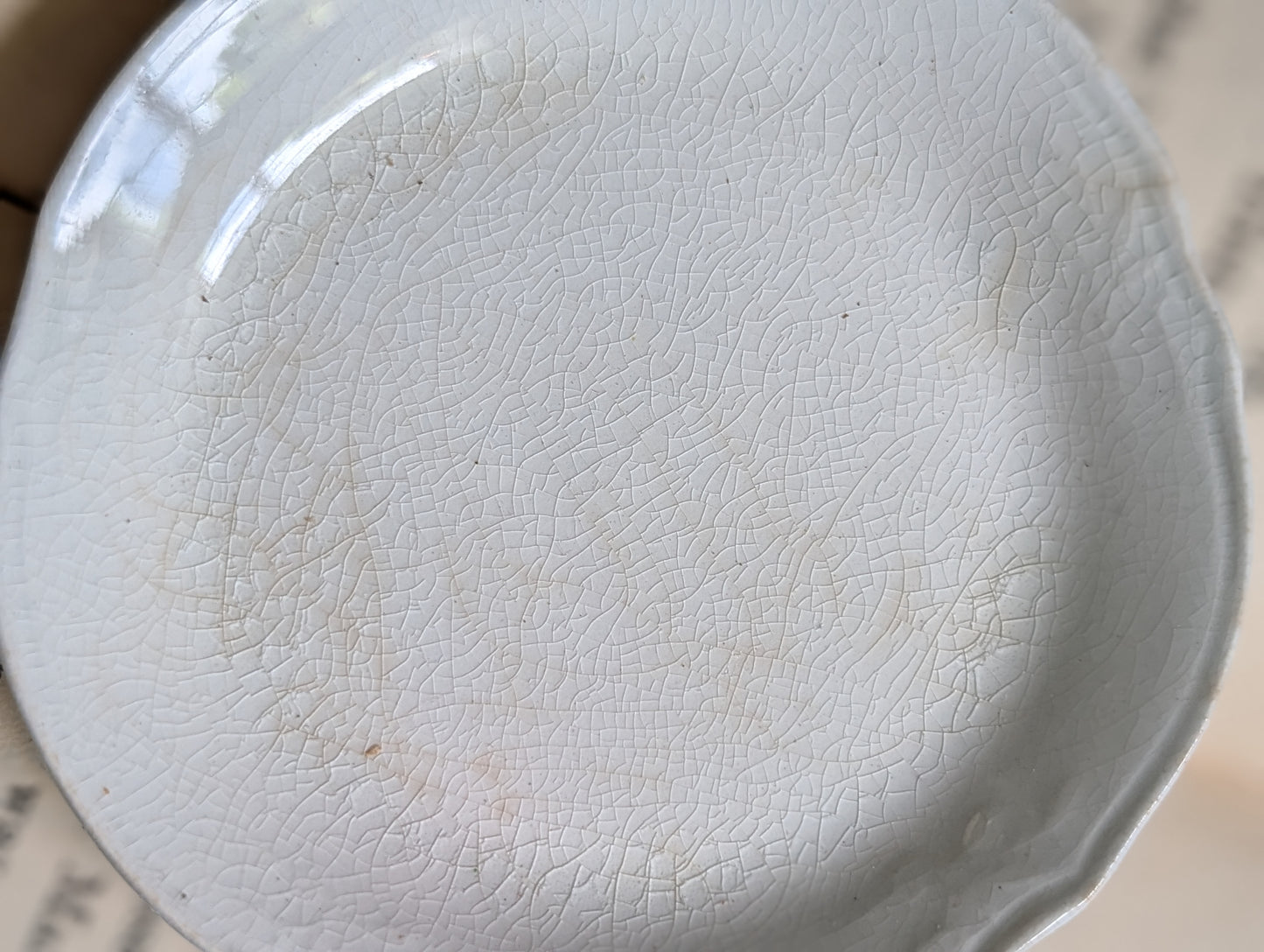 Ironstone butter pats 5