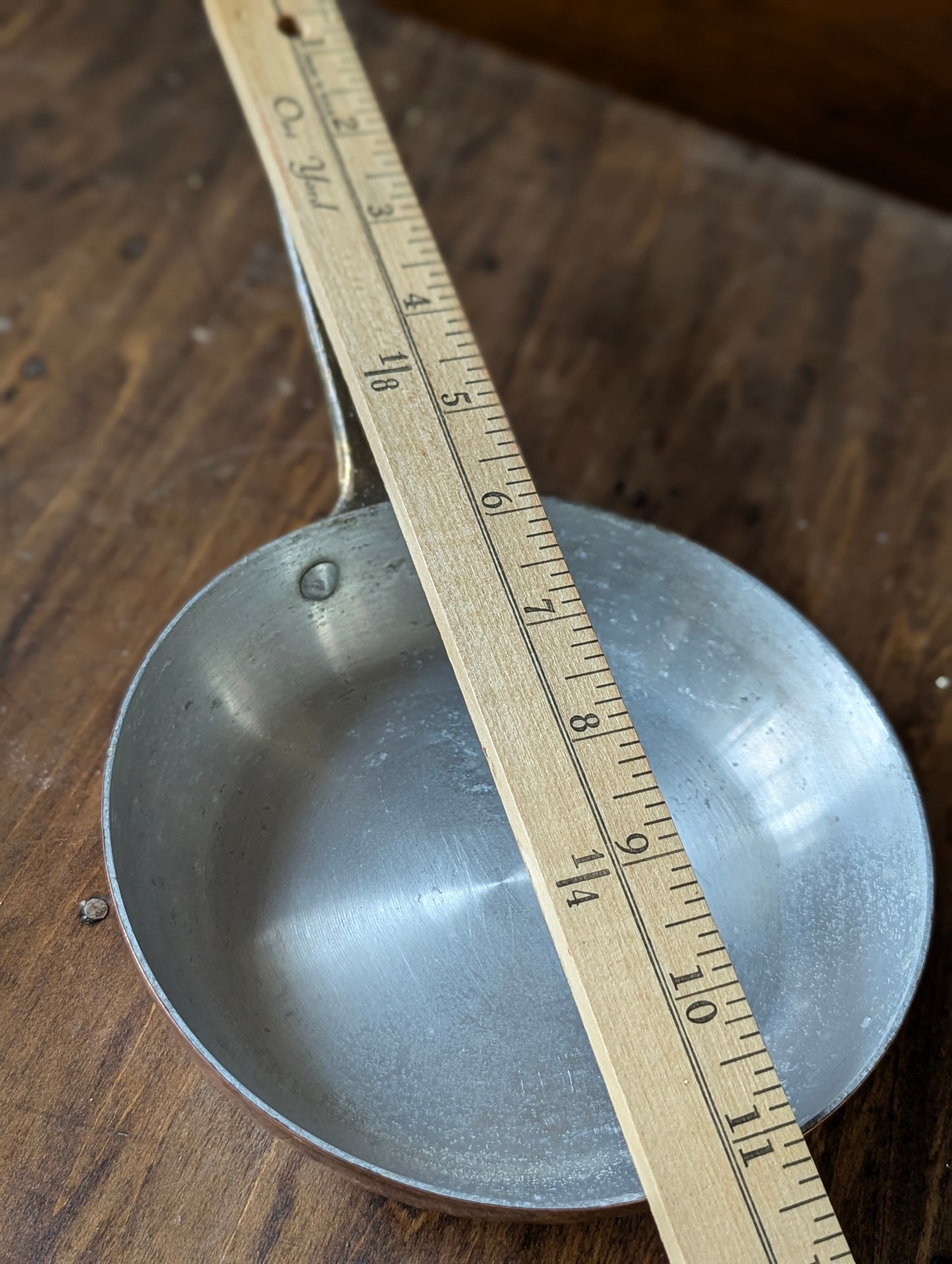 Copper skillet