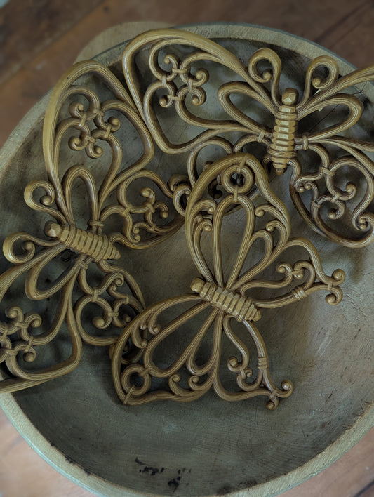 Syroco butterfly wall decor