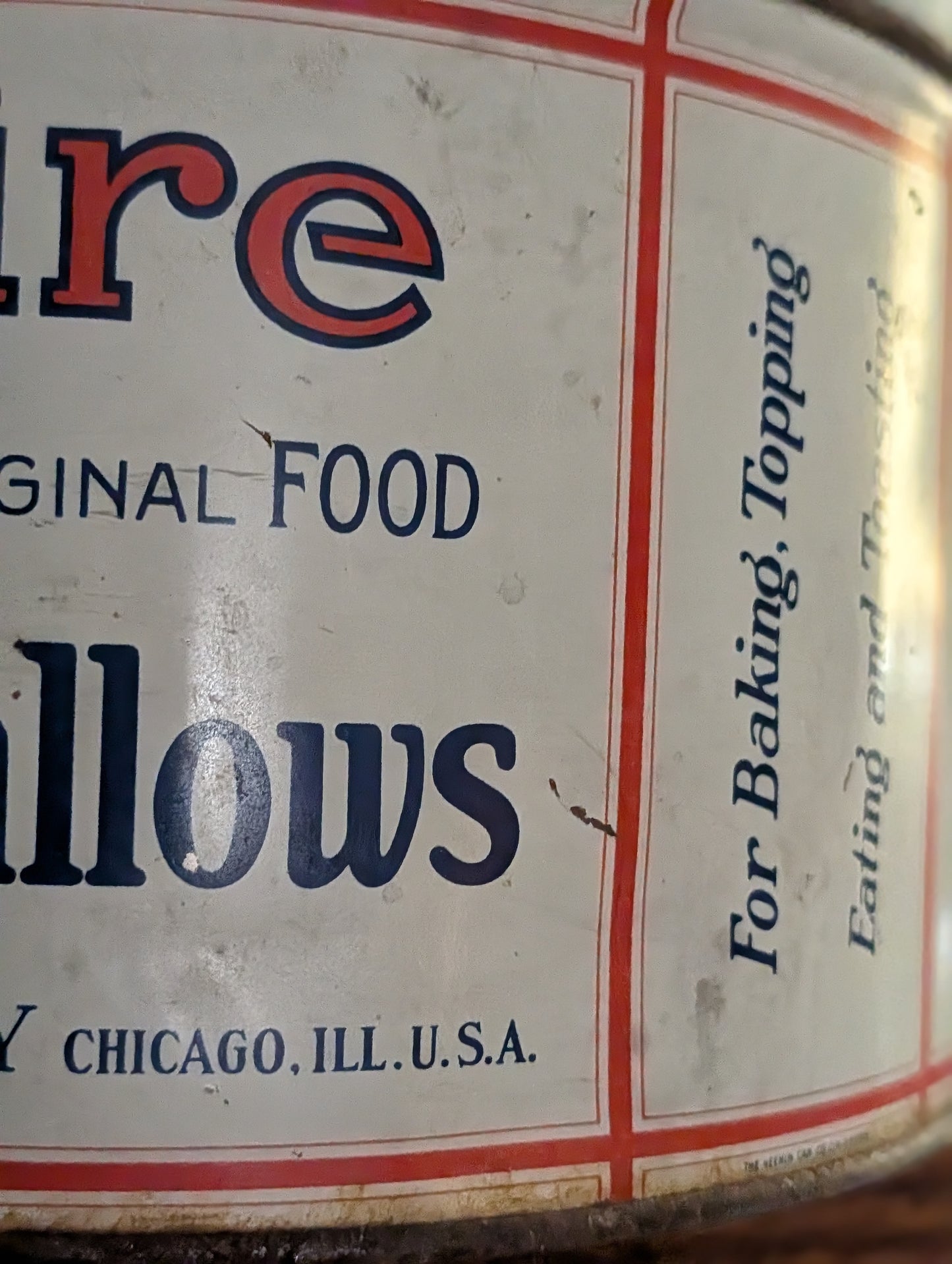 Fireside Marshmallow tin