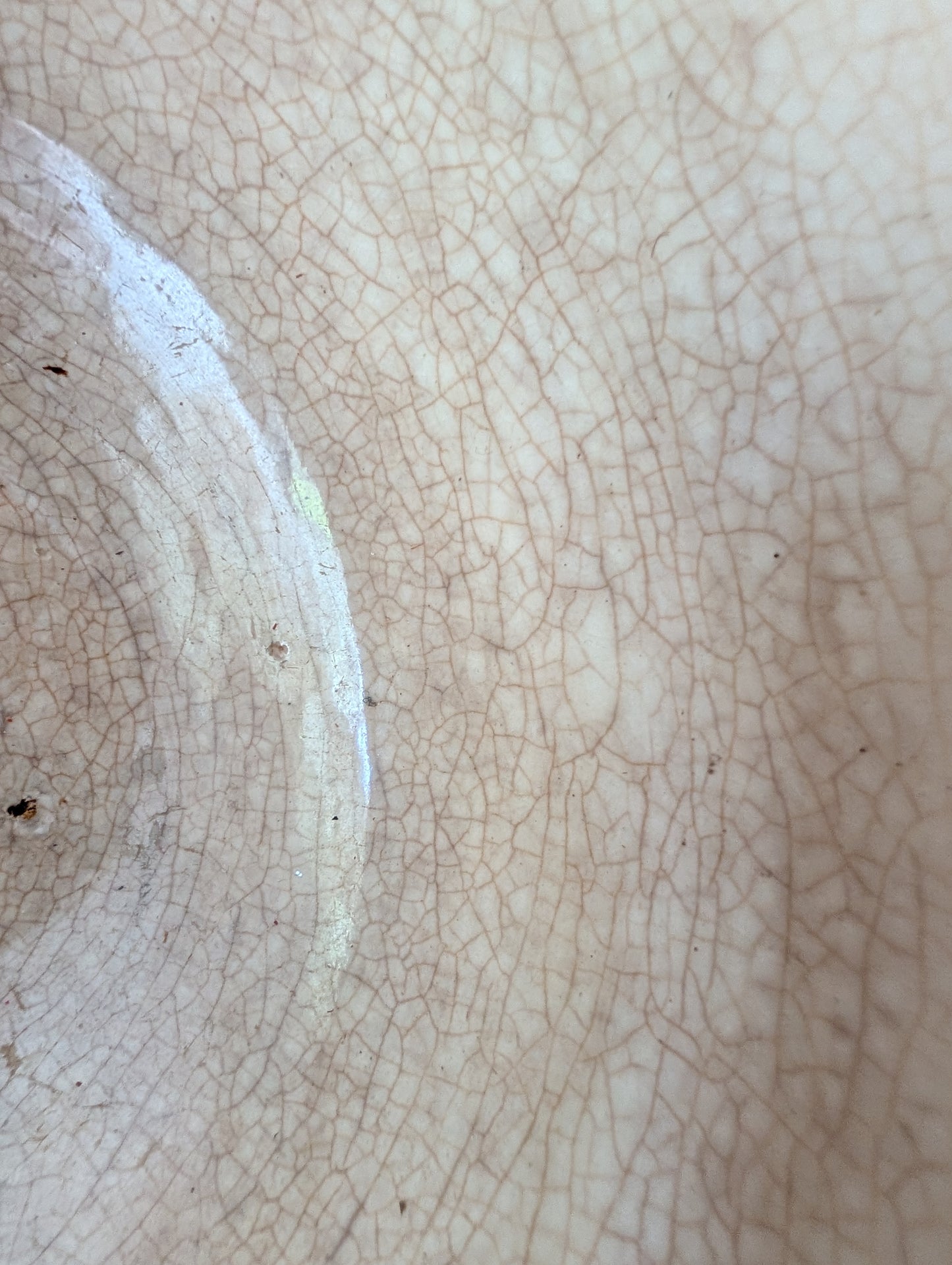 Weller striped stoneware bowl